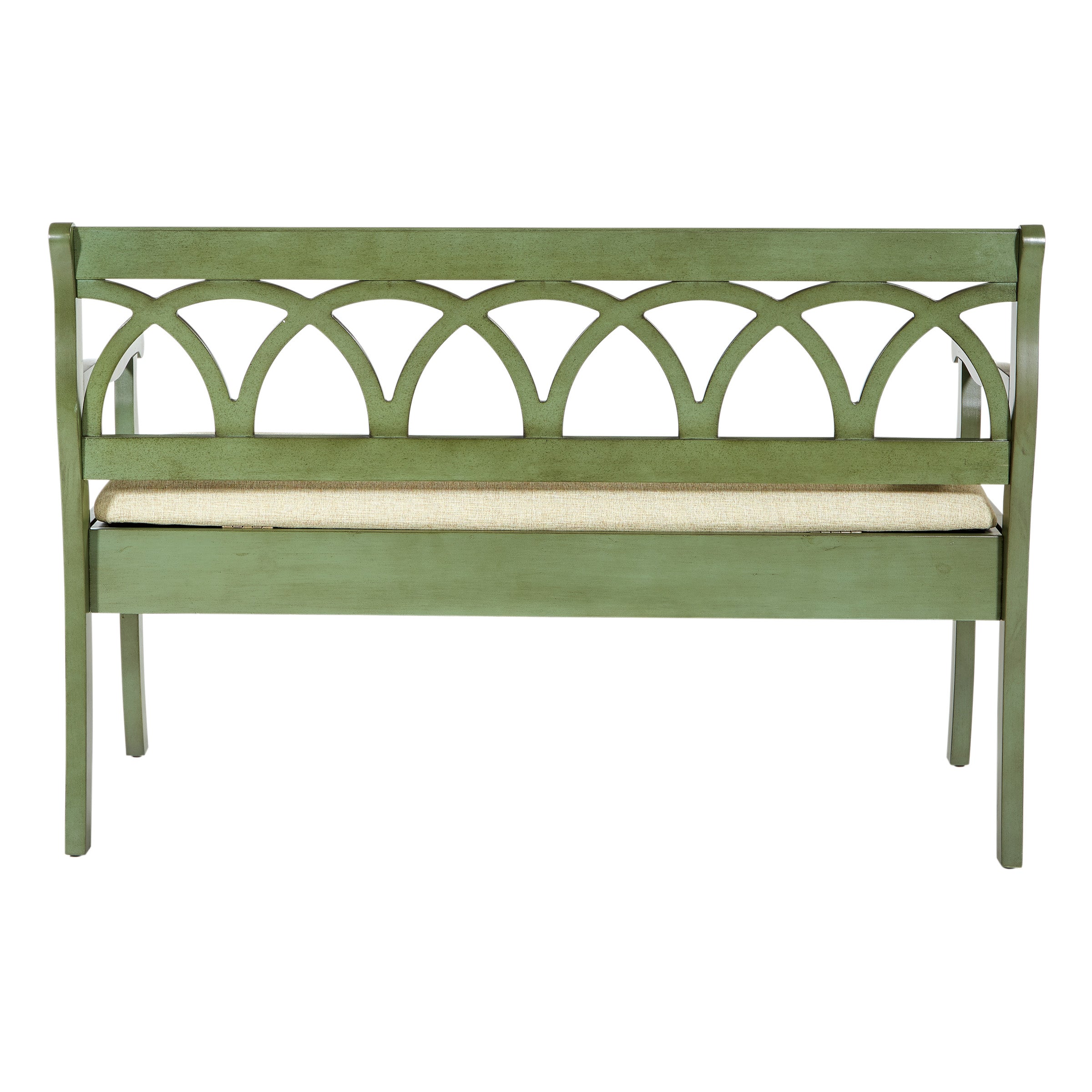 Coventry Storage Bench - Sage