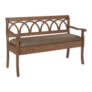 Coventry Storage Bench - Distressed Toffee