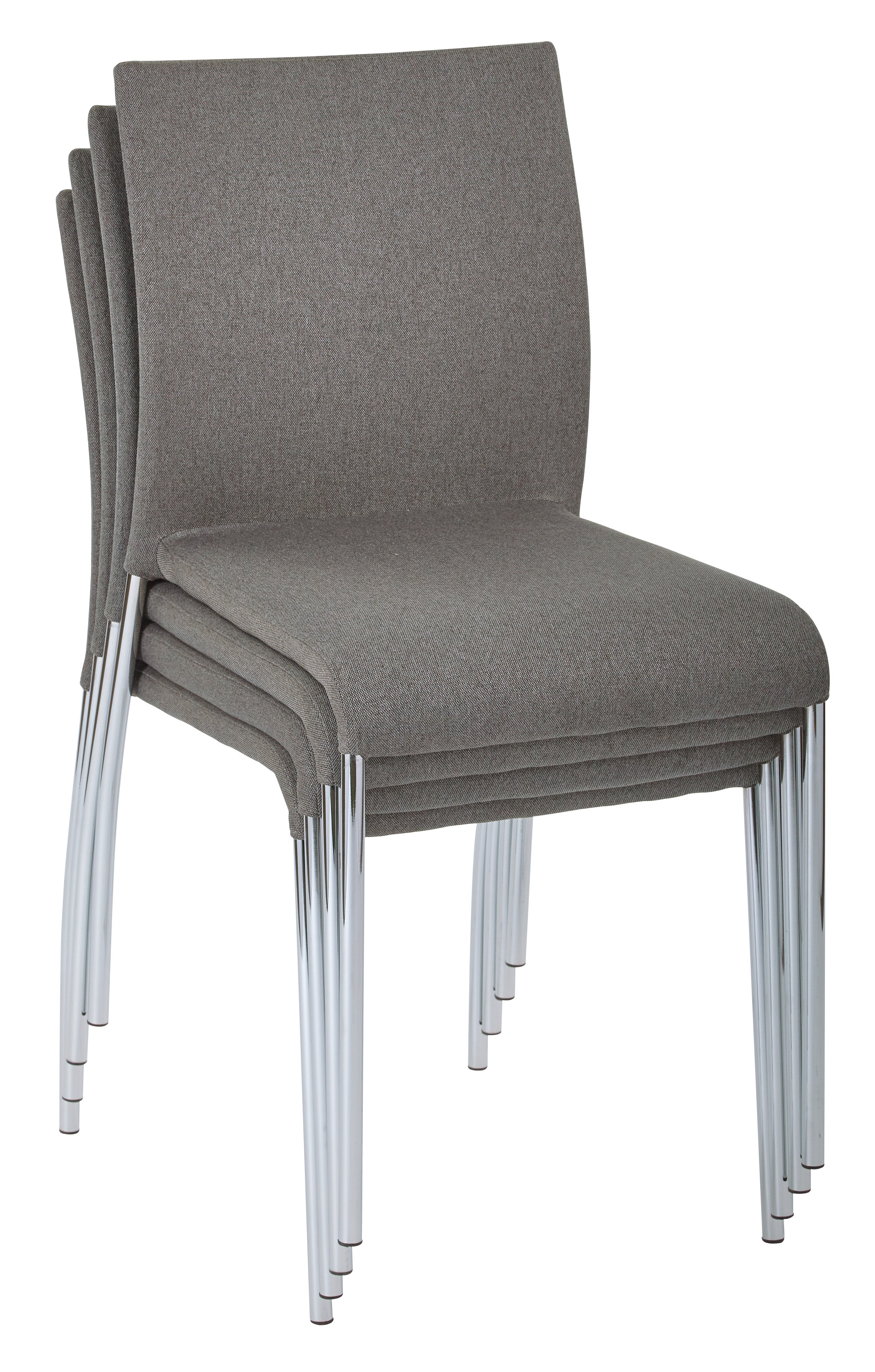 Conway Stacking Chair - Smoke