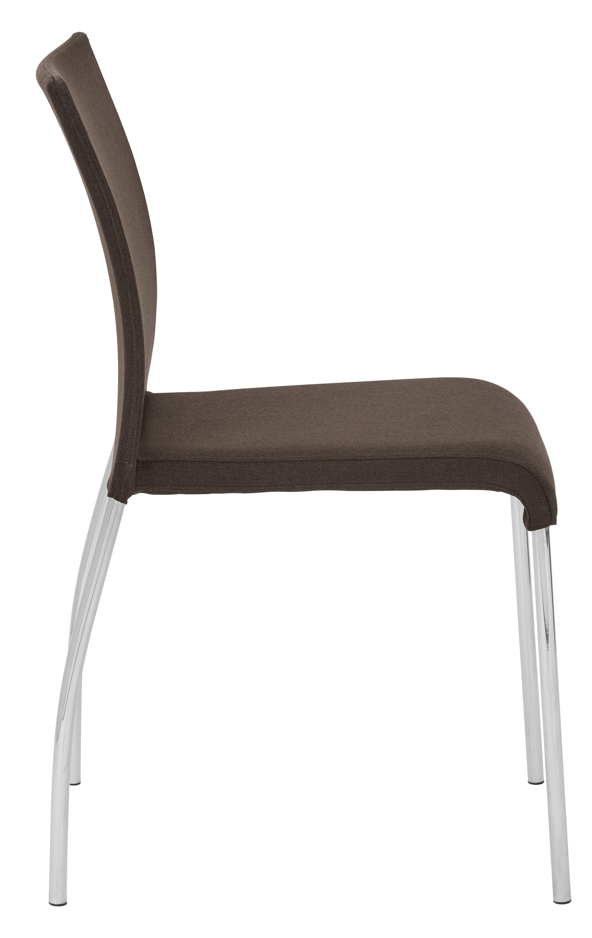 Conway Stacking Chair - Chocolate