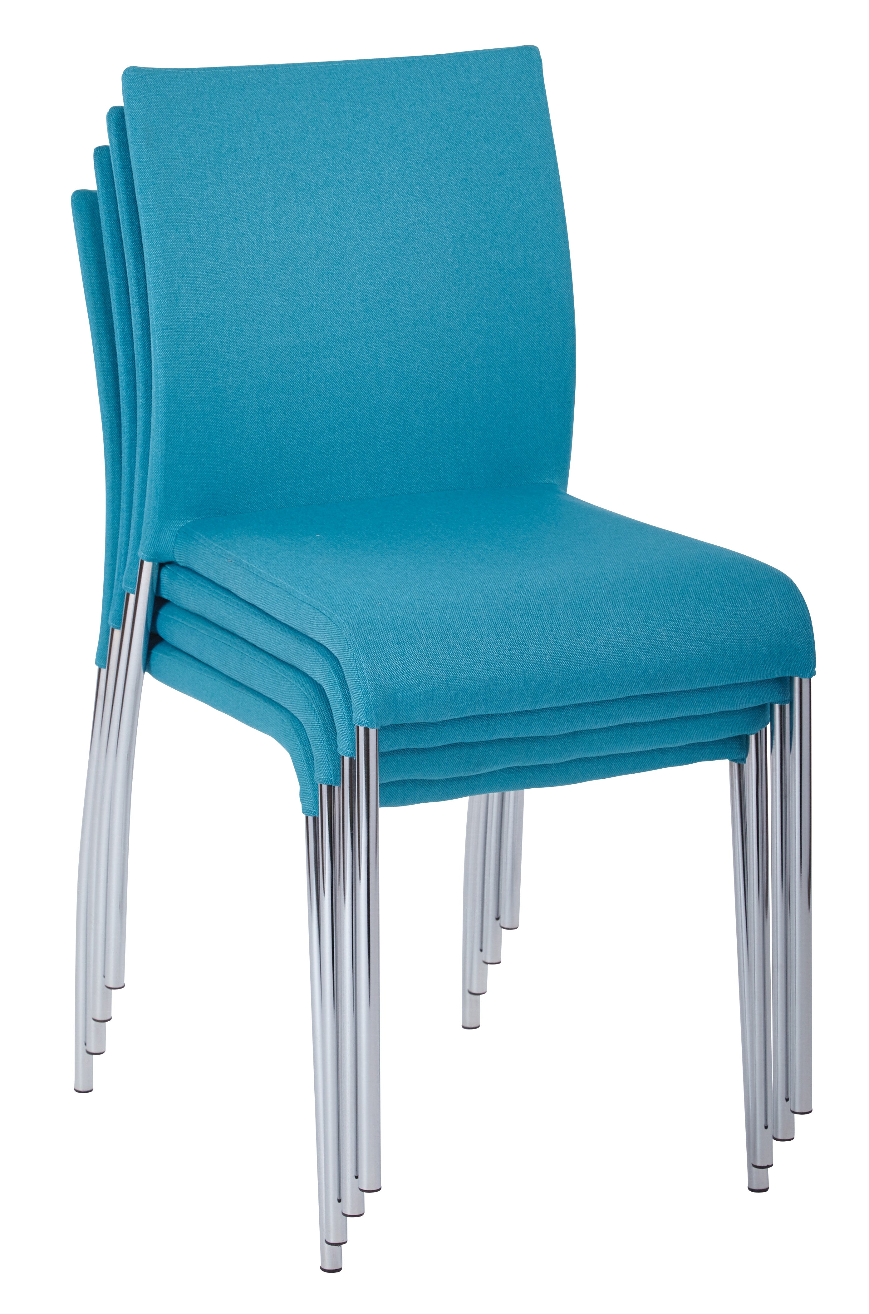 Conway Stacking Chair - Aqua