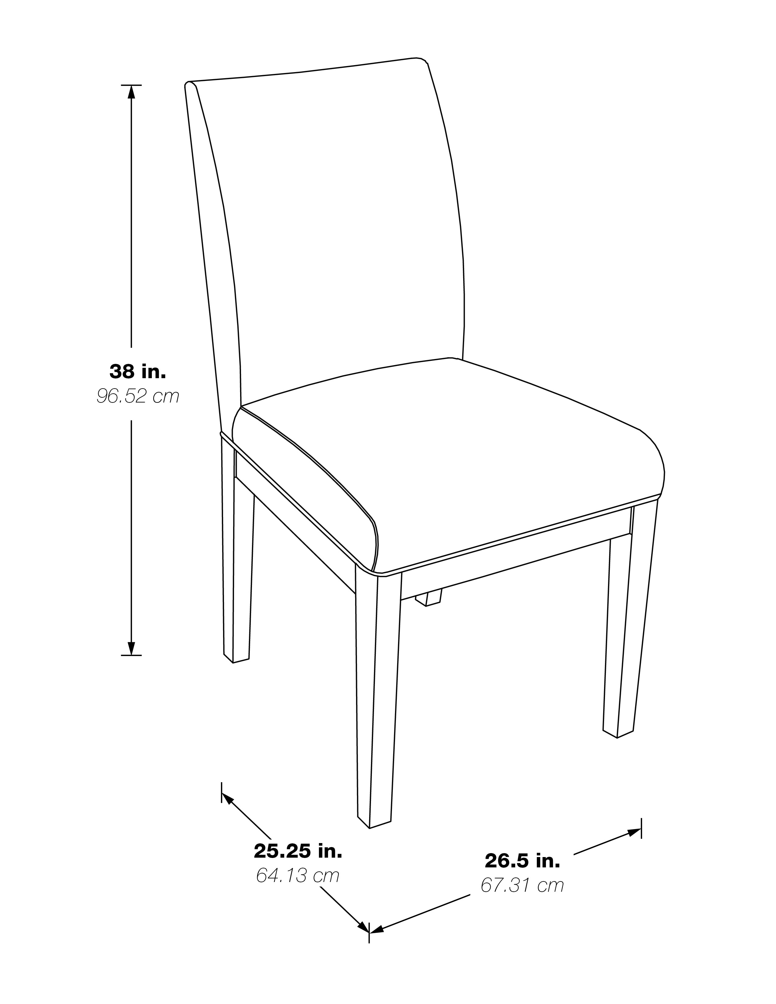 Dakota Parsons Chair - Linen