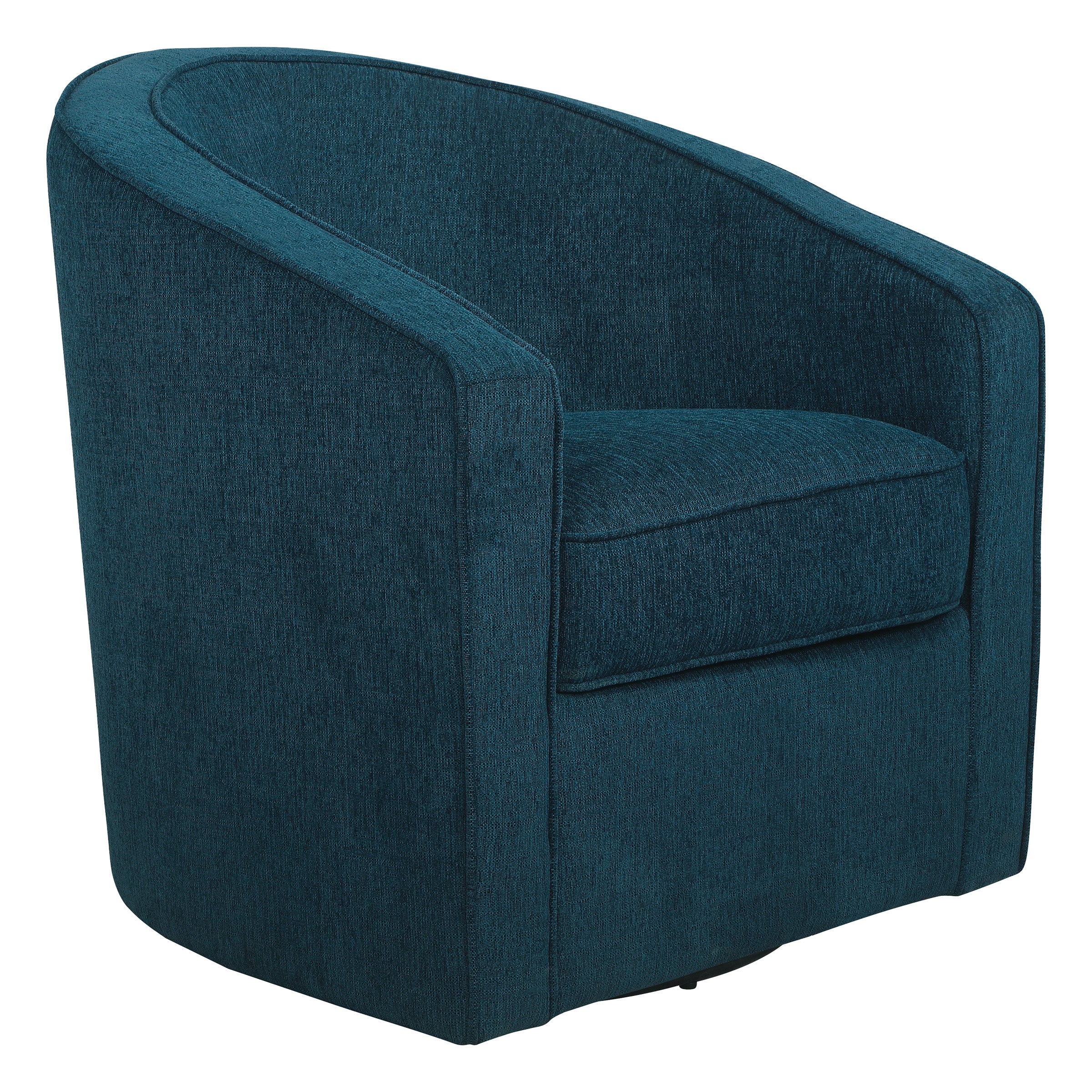 Danica Swivel Chair - Azure