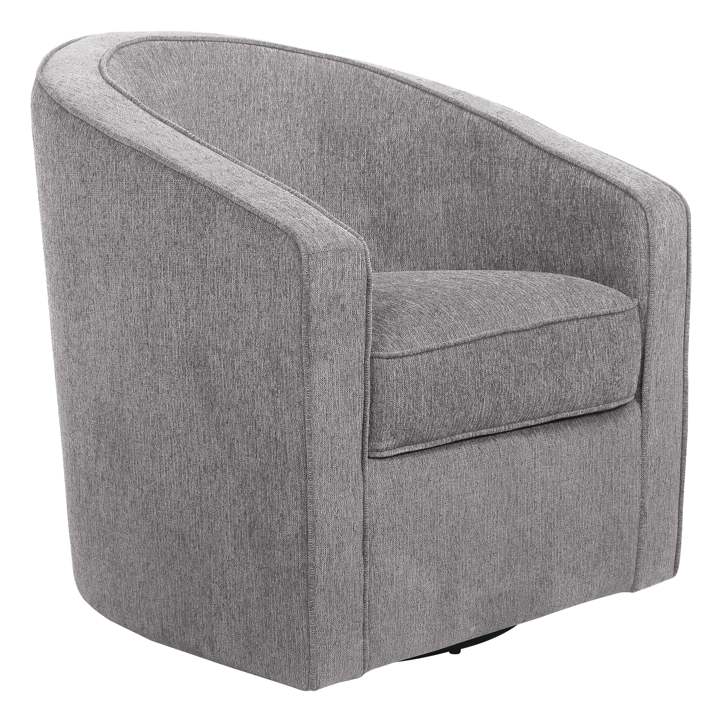 Danica Swivel Chair - Smoke