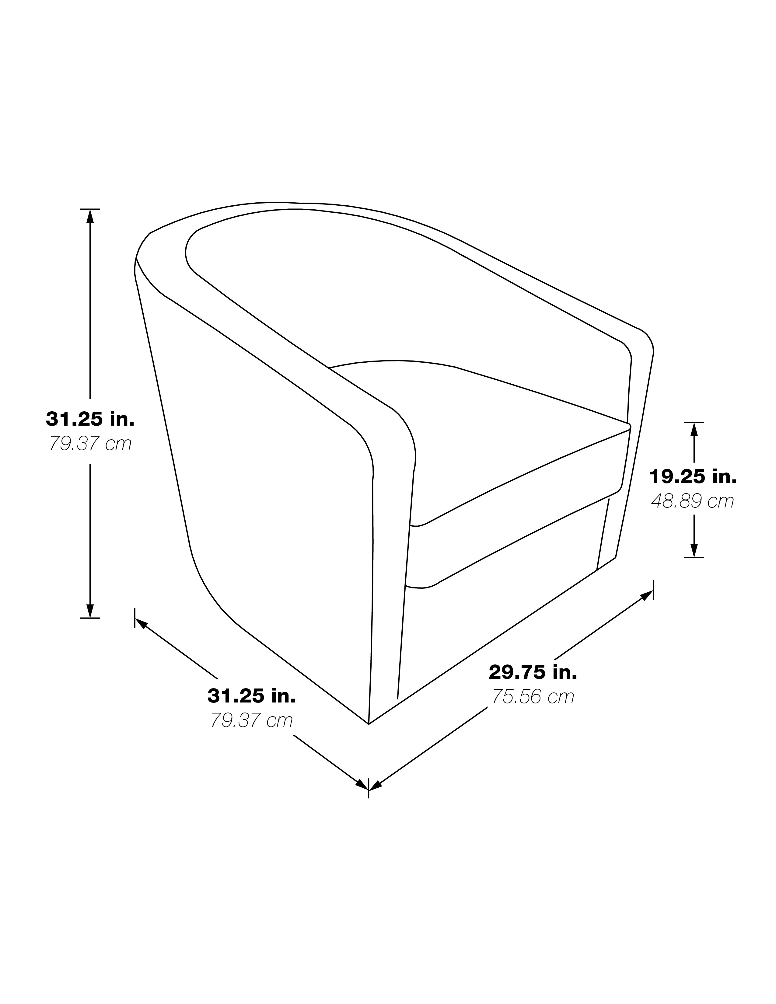 Danica Swivel Chair - Smoke
