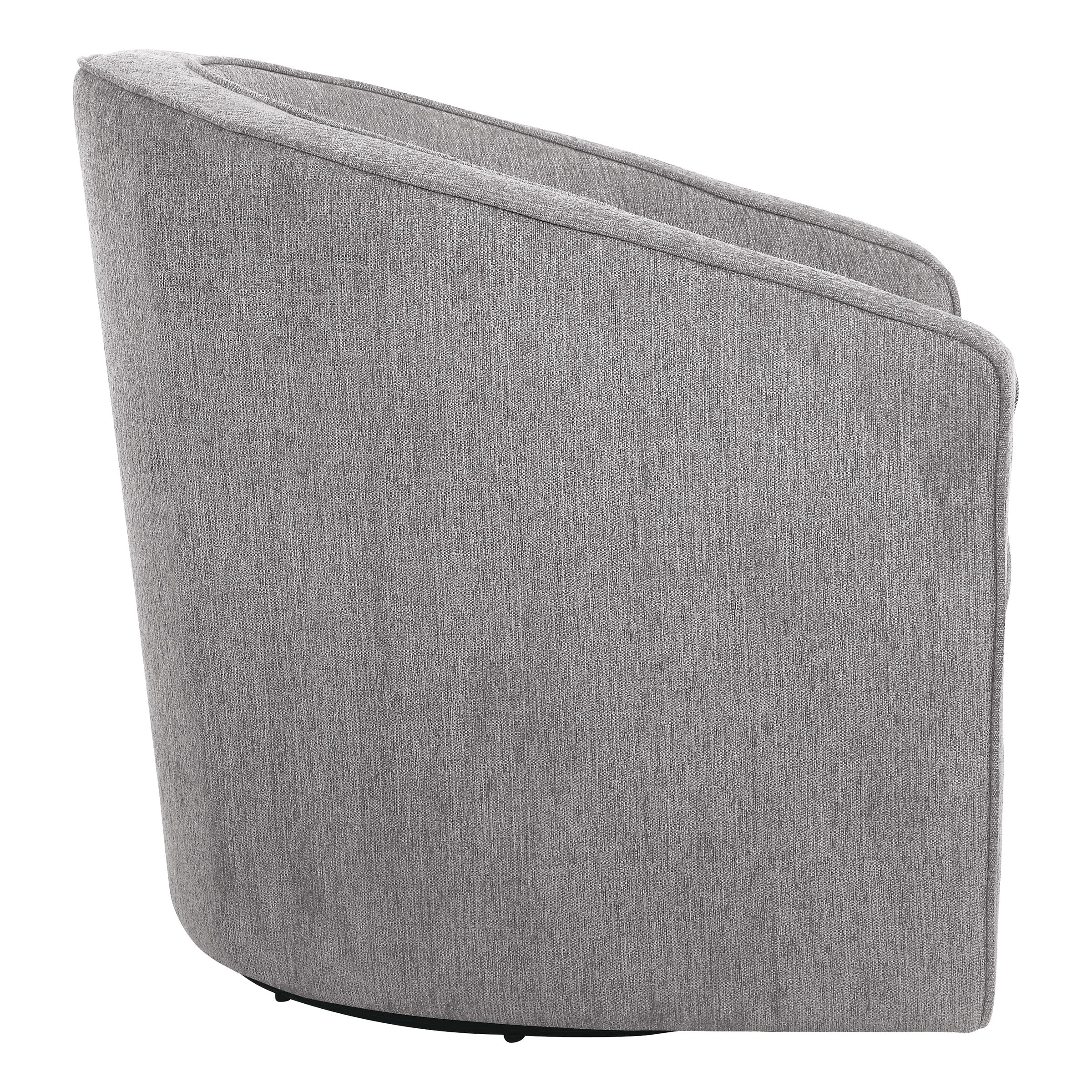Danica Swivel Chair - Smoke