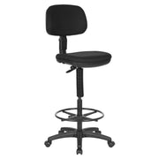 Sculpture Drafting Chair - Black