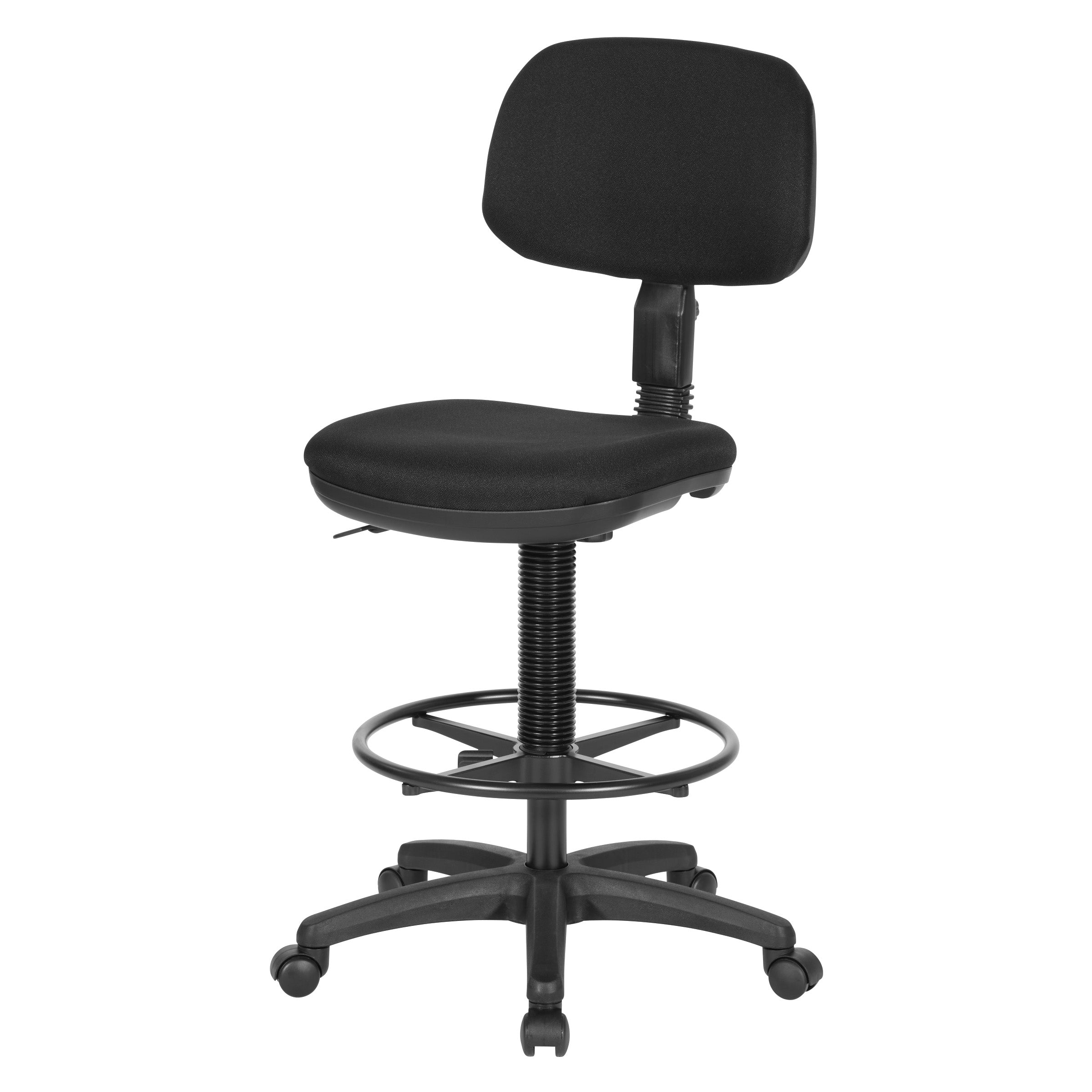 Sculpture Drafting Chair - Black