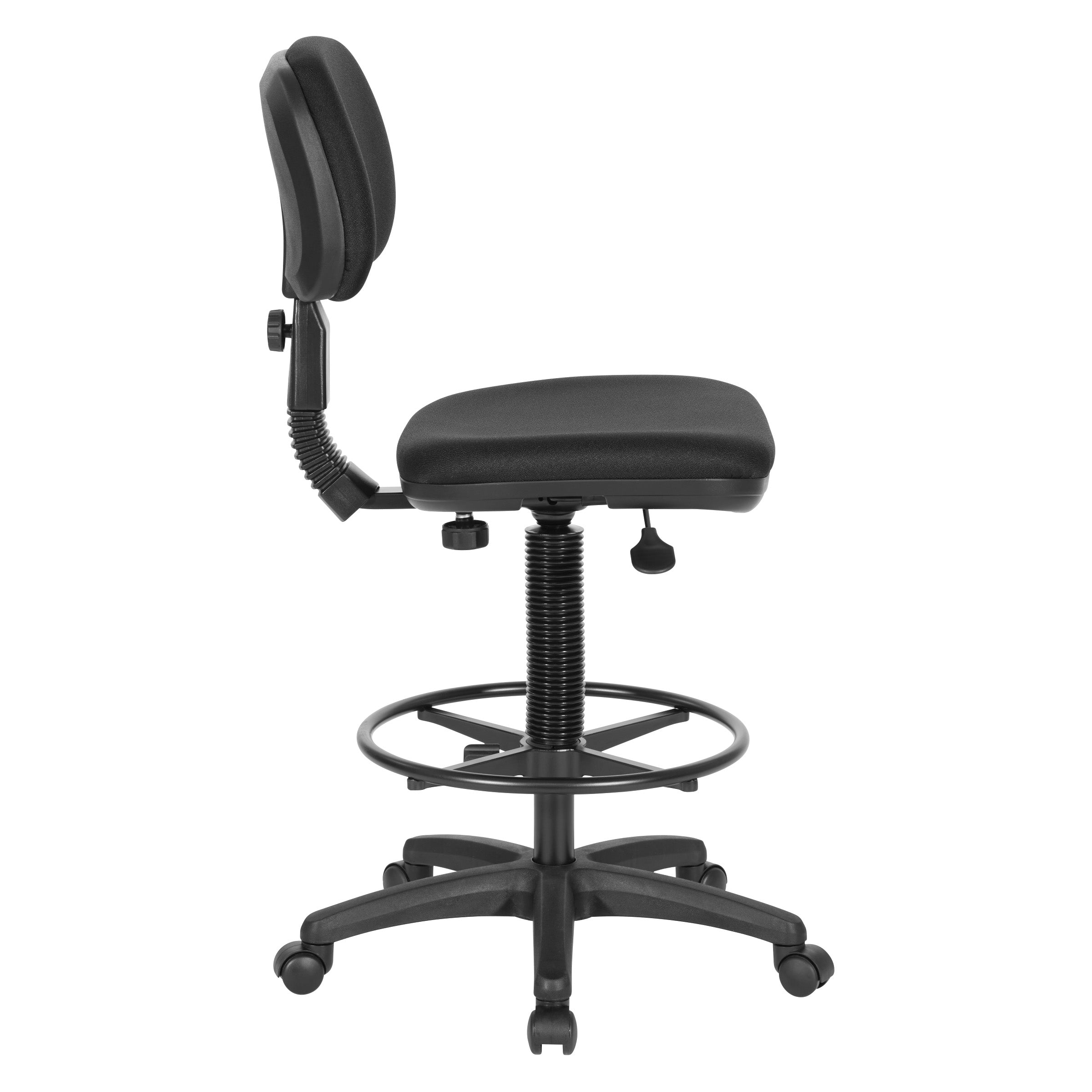Sculpture Drafting Chair - Black