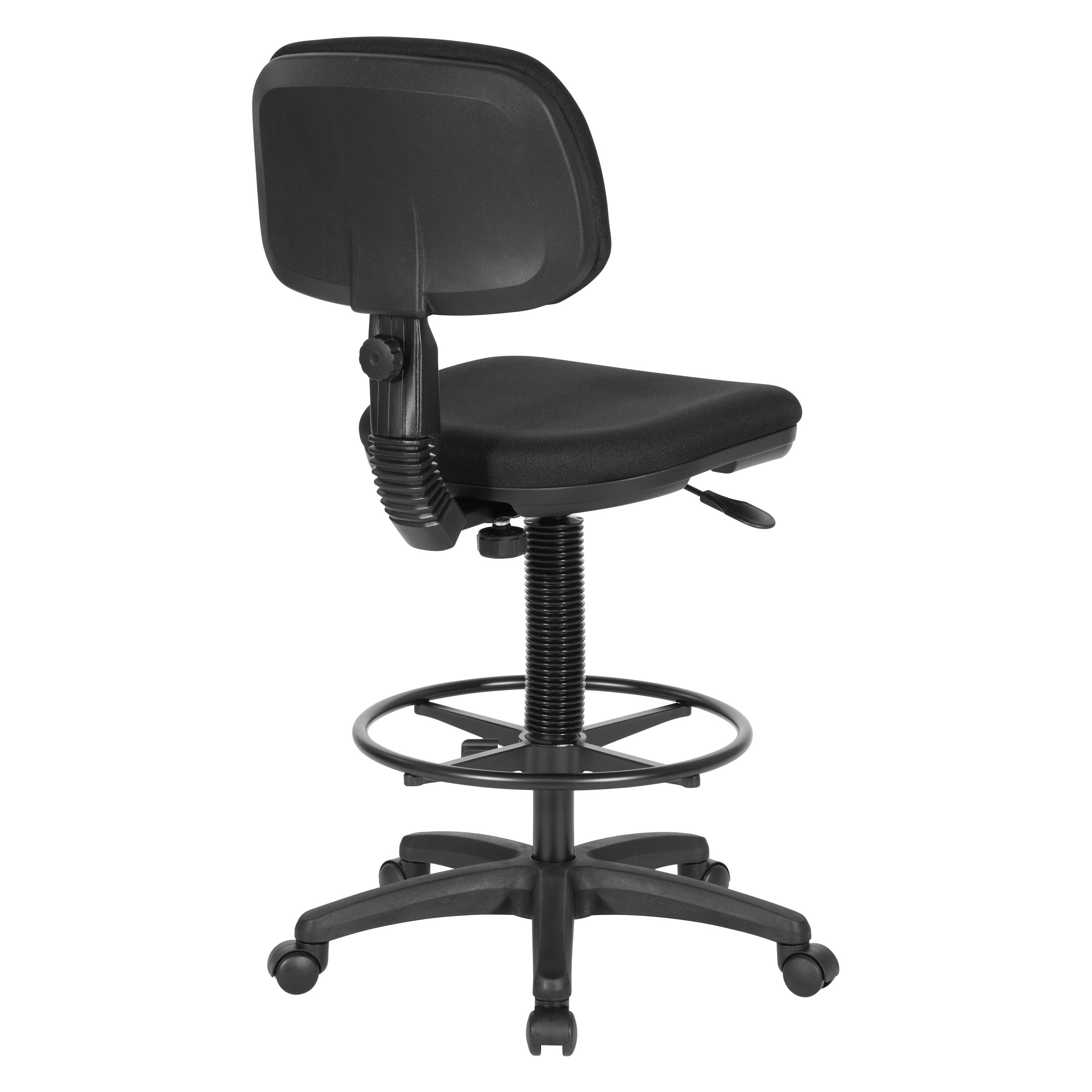 Sculpture Drafting Chair - Black