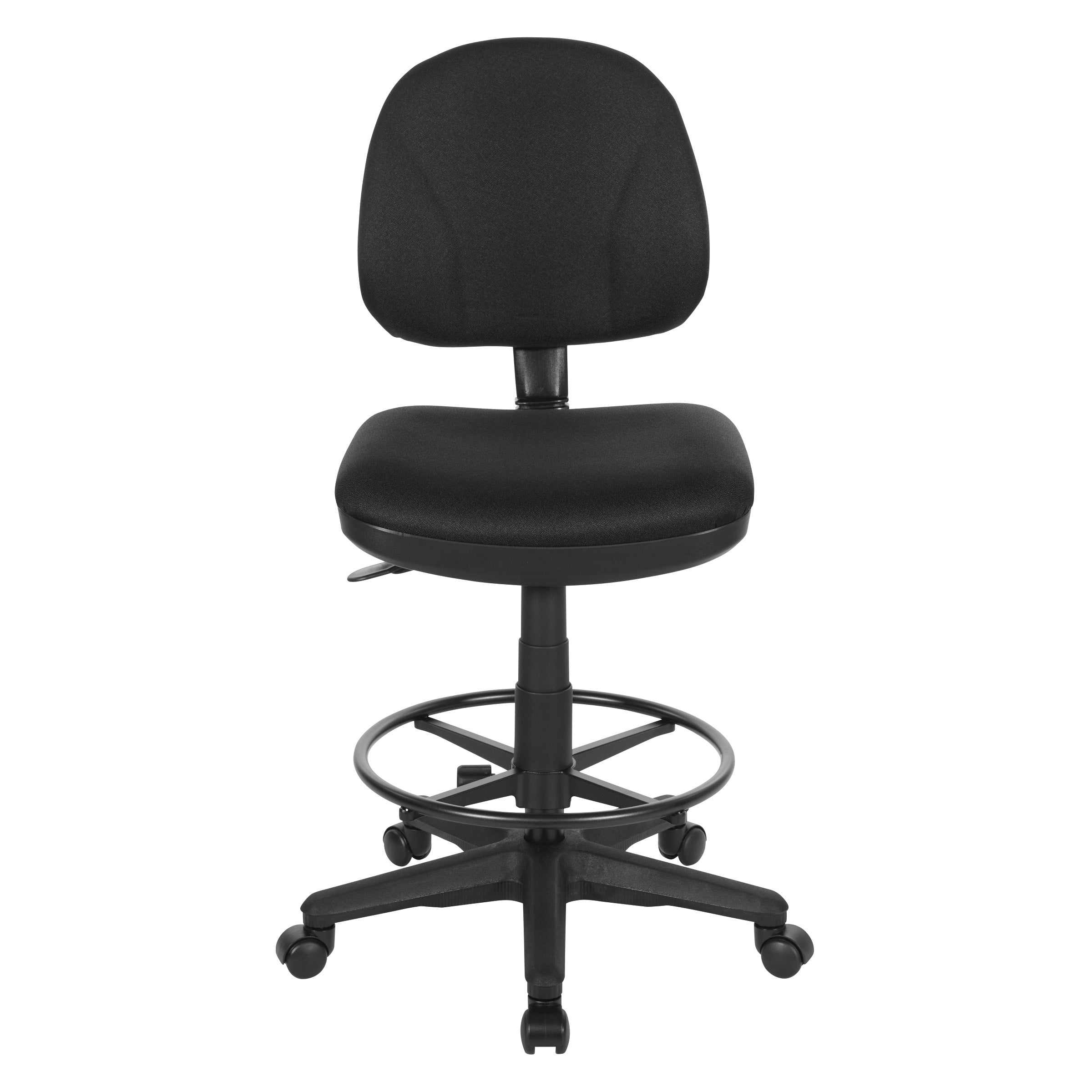 Drafting Chair with Stool Kit - Black