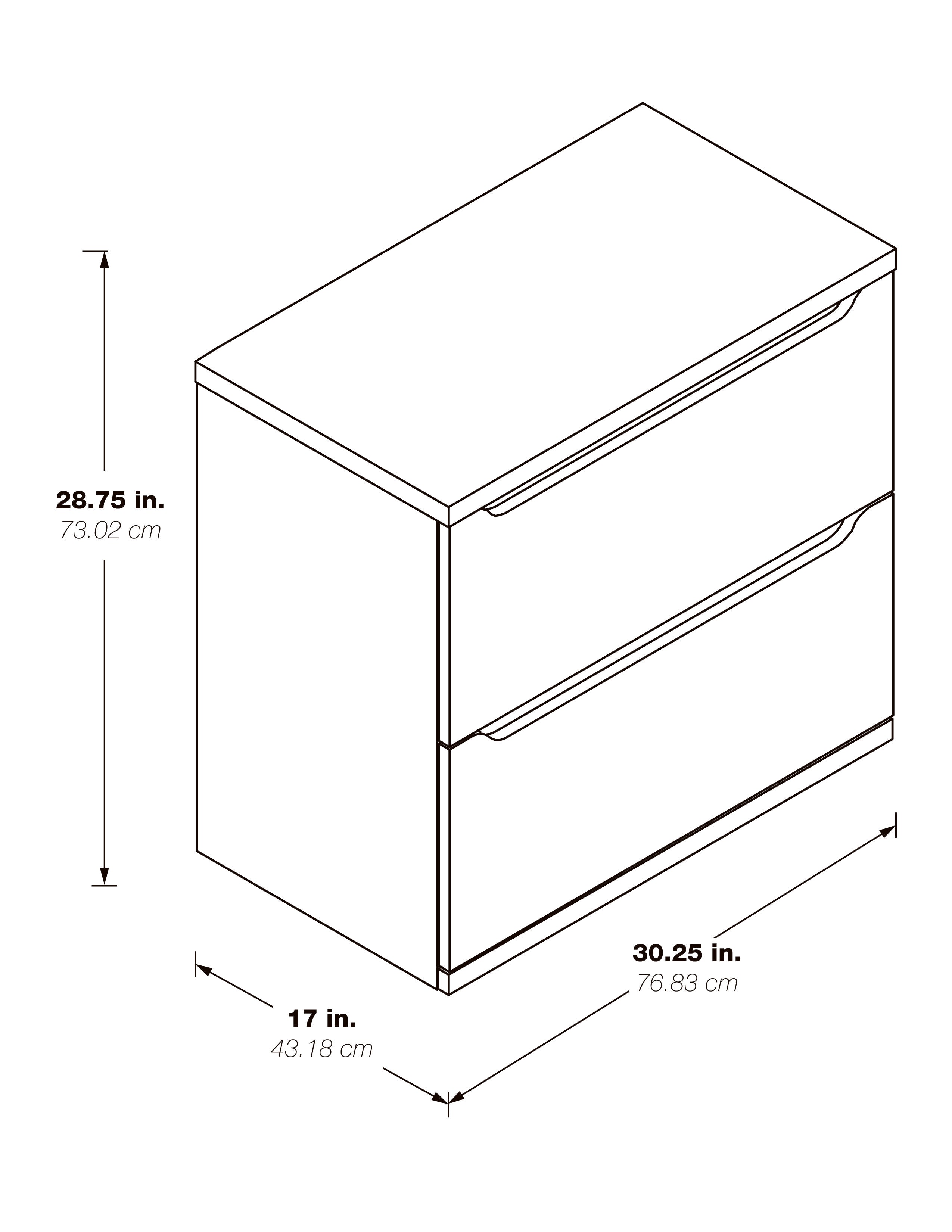 Denmark Lateral File - Natural
