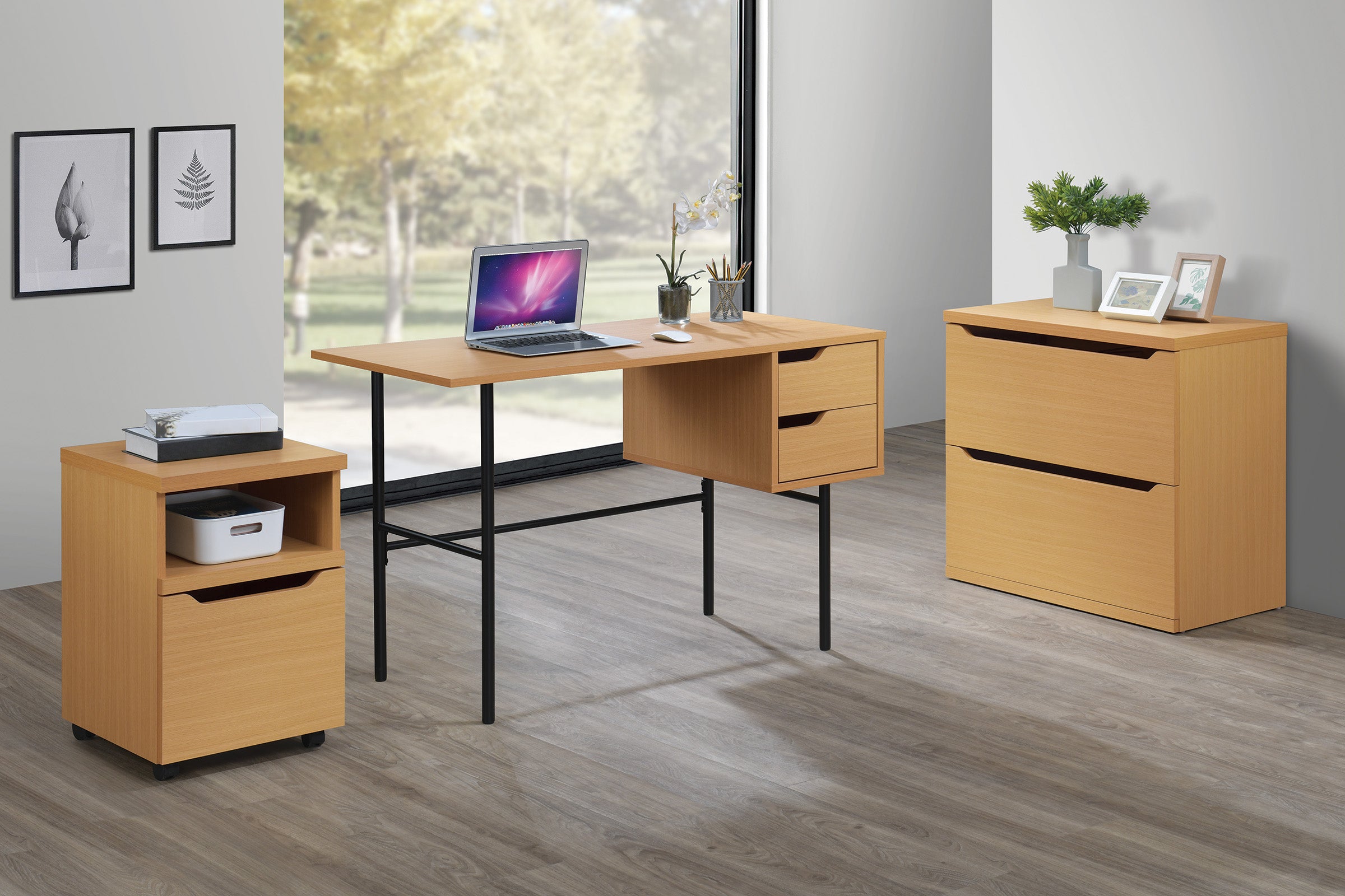 Denmark Writing Desk - Natural