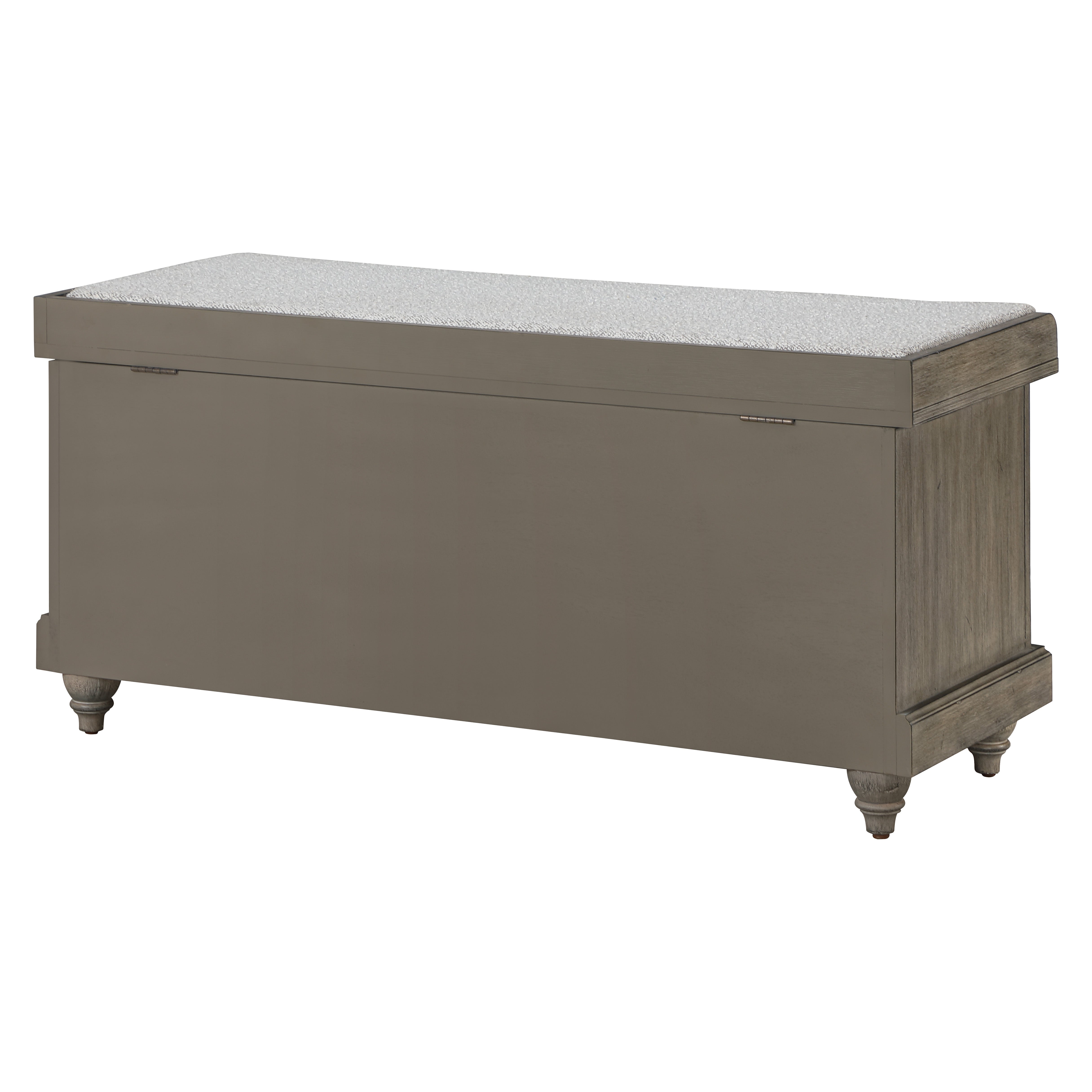 Dover Storage Bench - GoldStone/Salt and Pepper