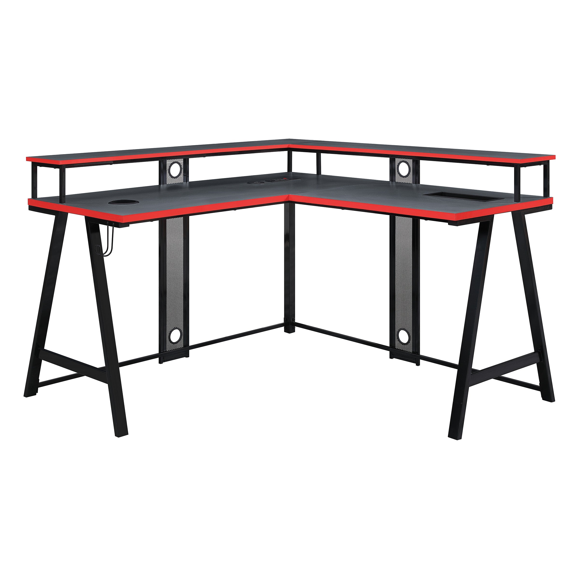 Disruptor L-Shape Gaming Desk - Black