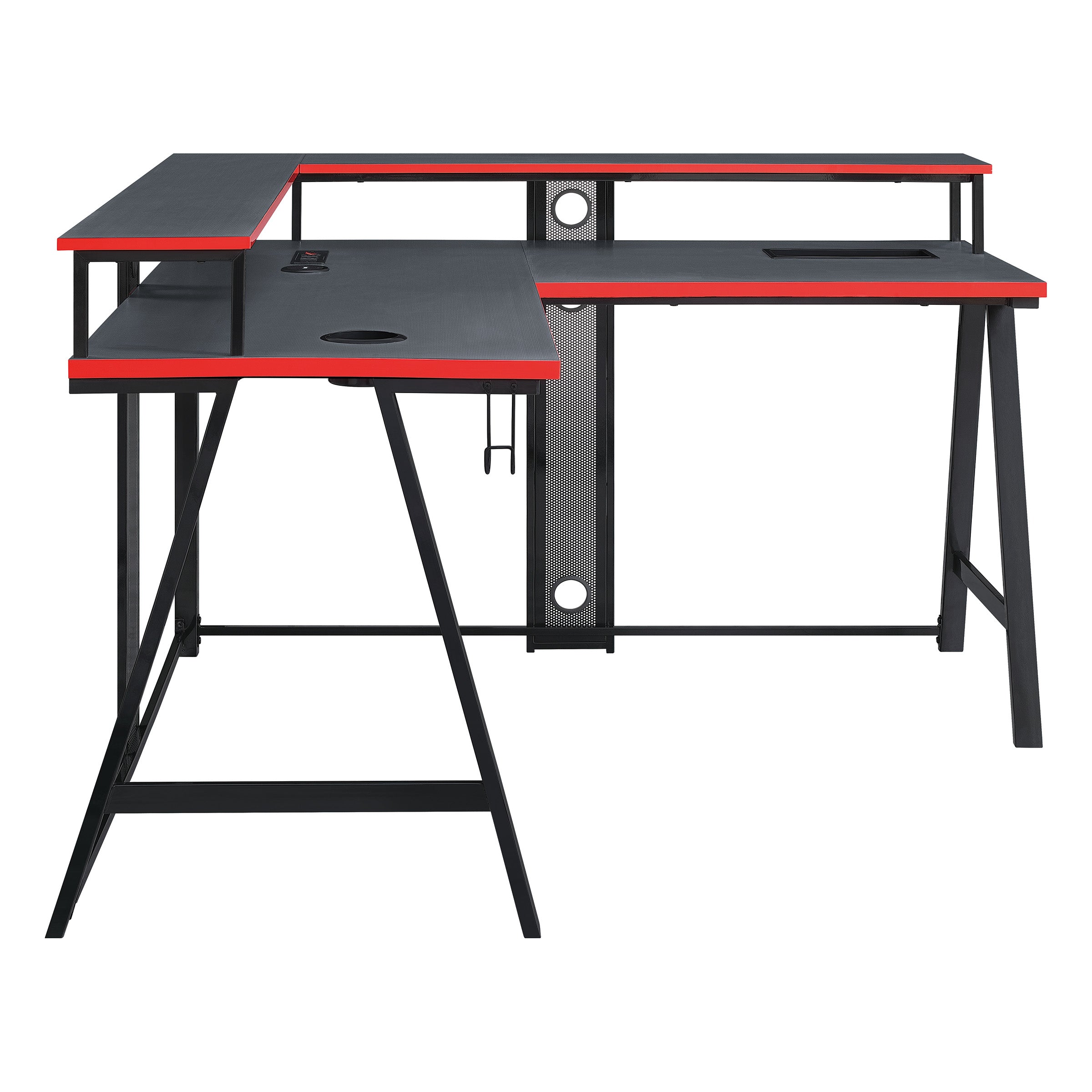 Disruptor L-Shape Gaming Desk - Black