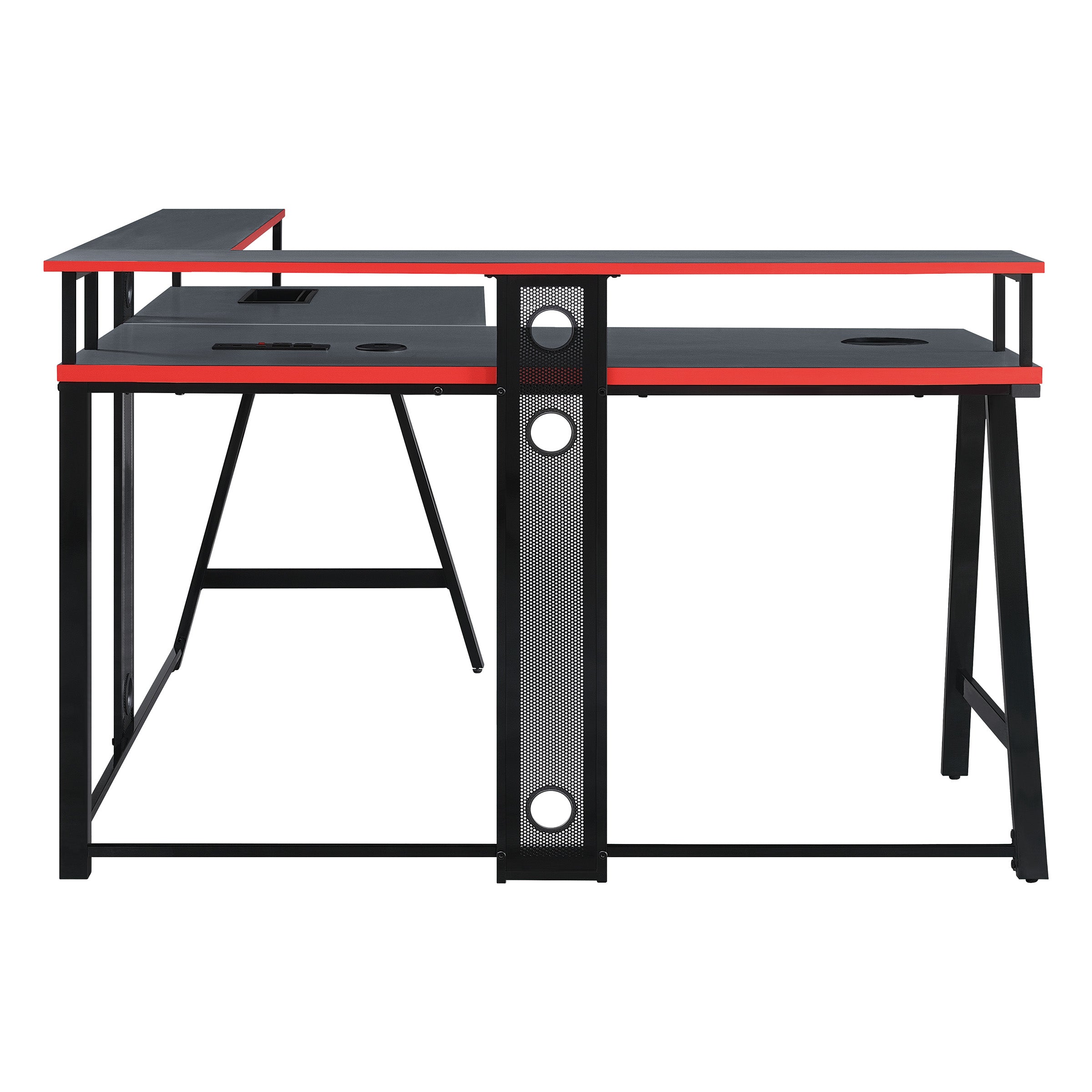 Disruptor L-Shape Gaming Desk - Black