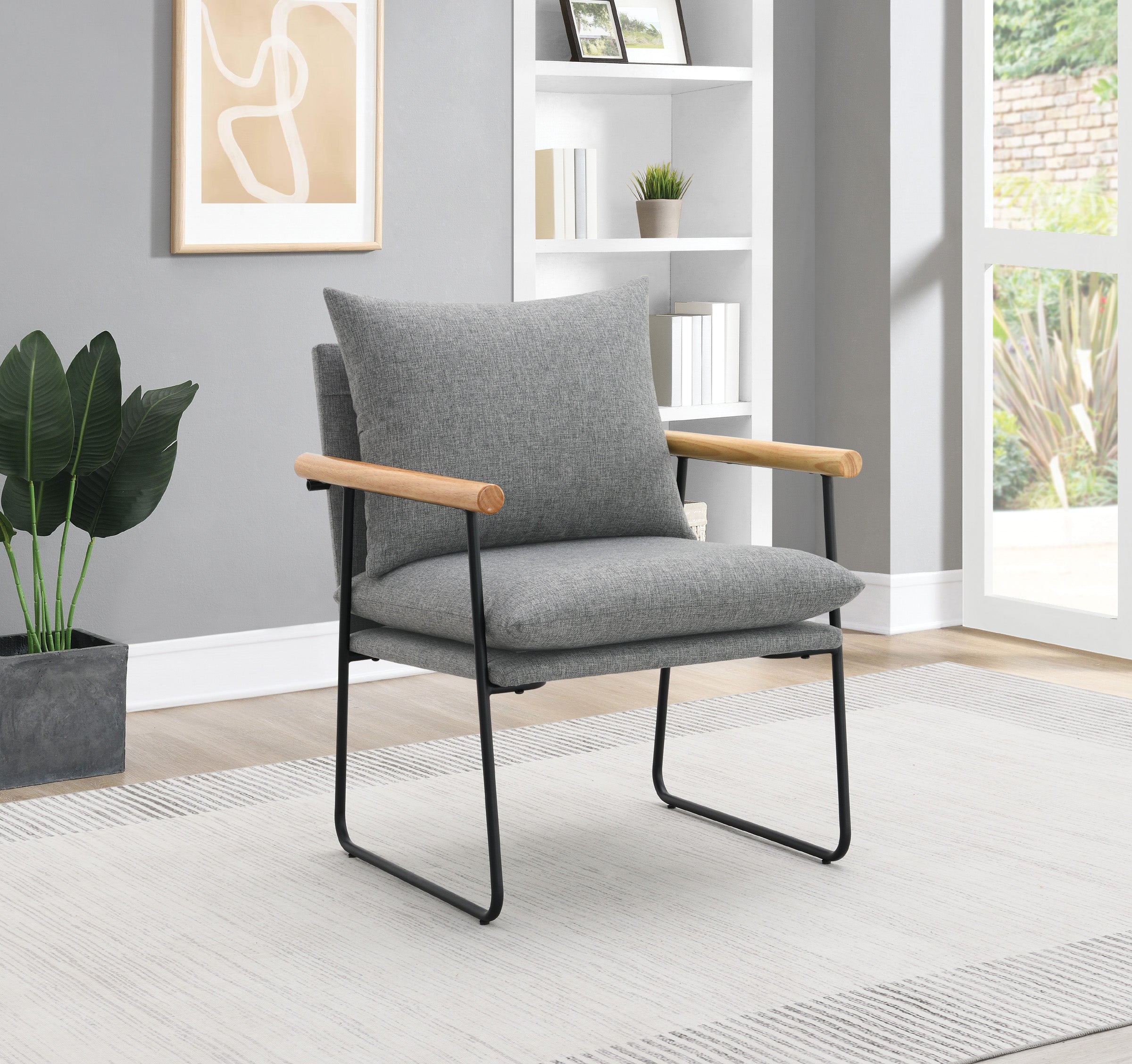 Dutton Armchair - Charcoal