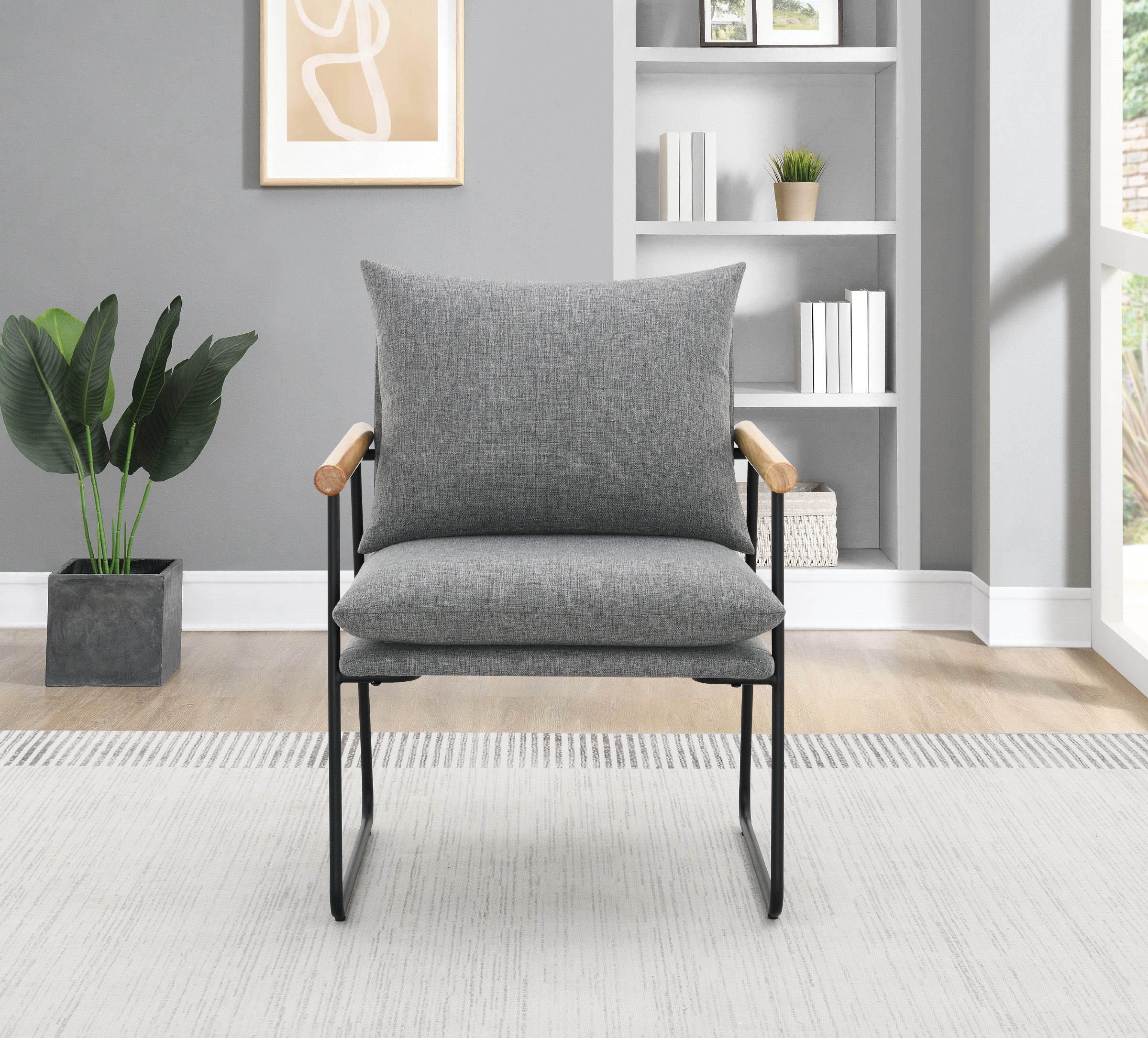 Dutton Armchair - Charcoal