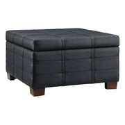 Detour Strap Ottoman - Black