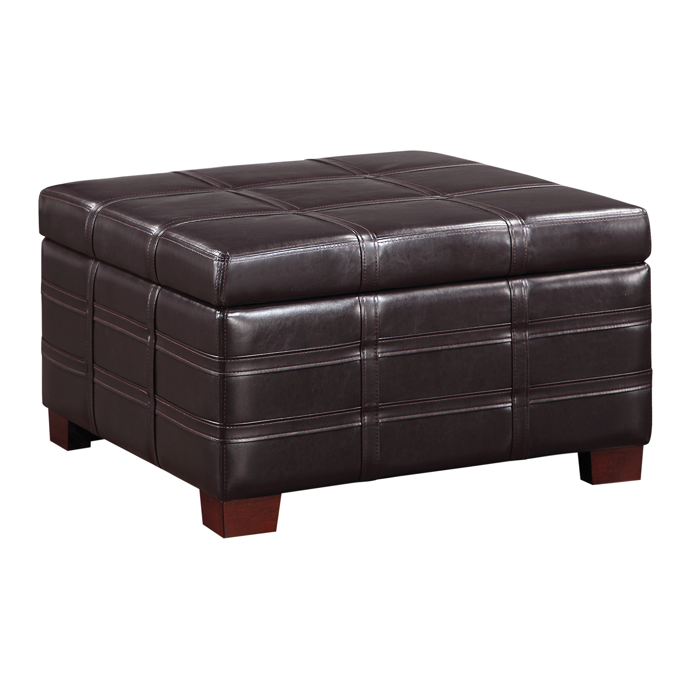 Detour Strap Ottoman - Espresso