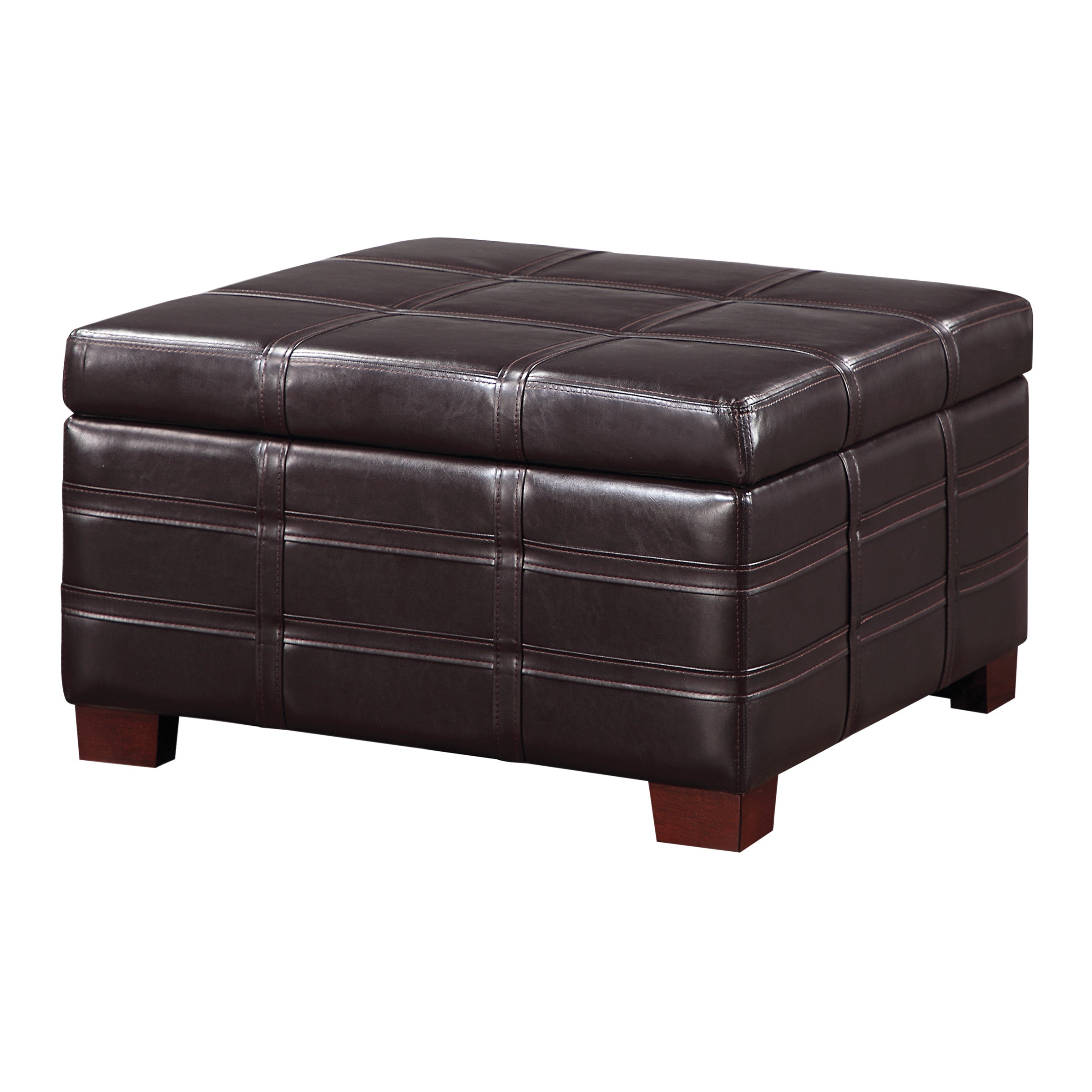 Detour Strap Ottoman - Espresso