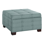 Detour Strap Ottoman - Sea Blue