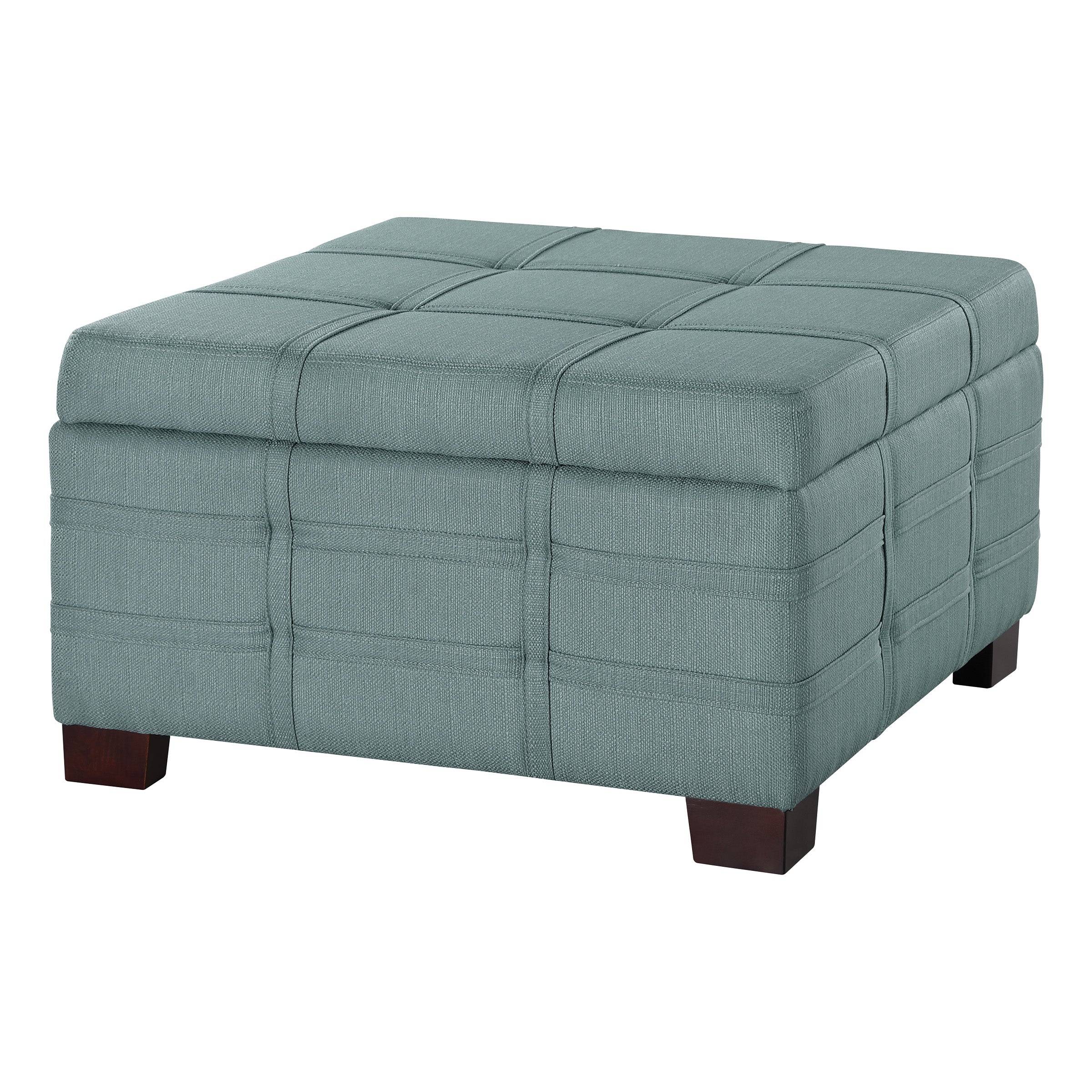 Detour Strap Ottoman - Sea Blue
