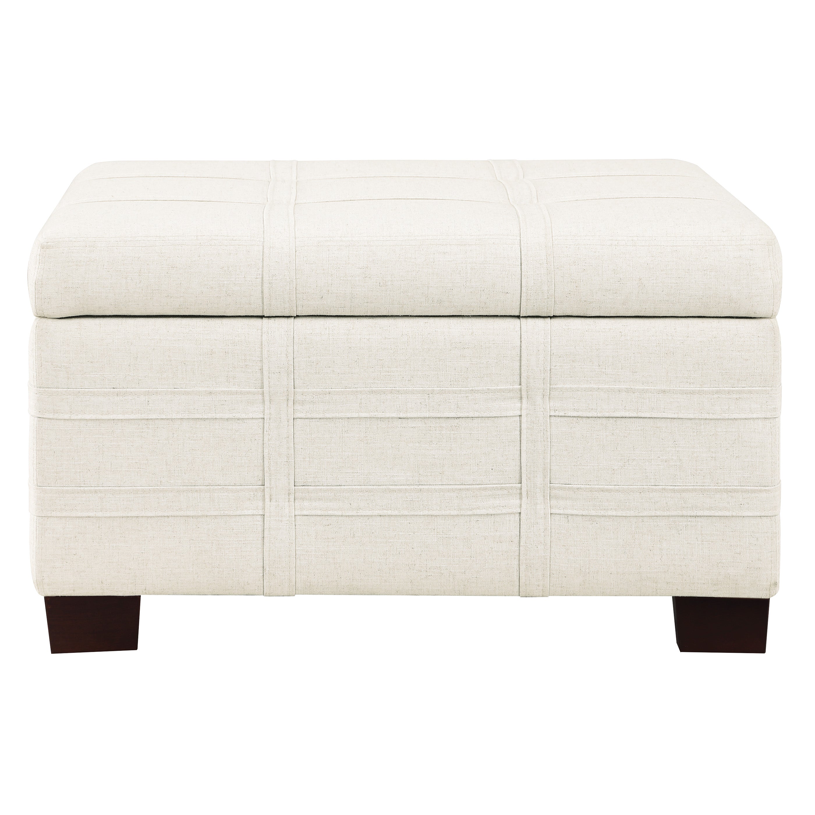 Detour Strap Ottoman - Linen