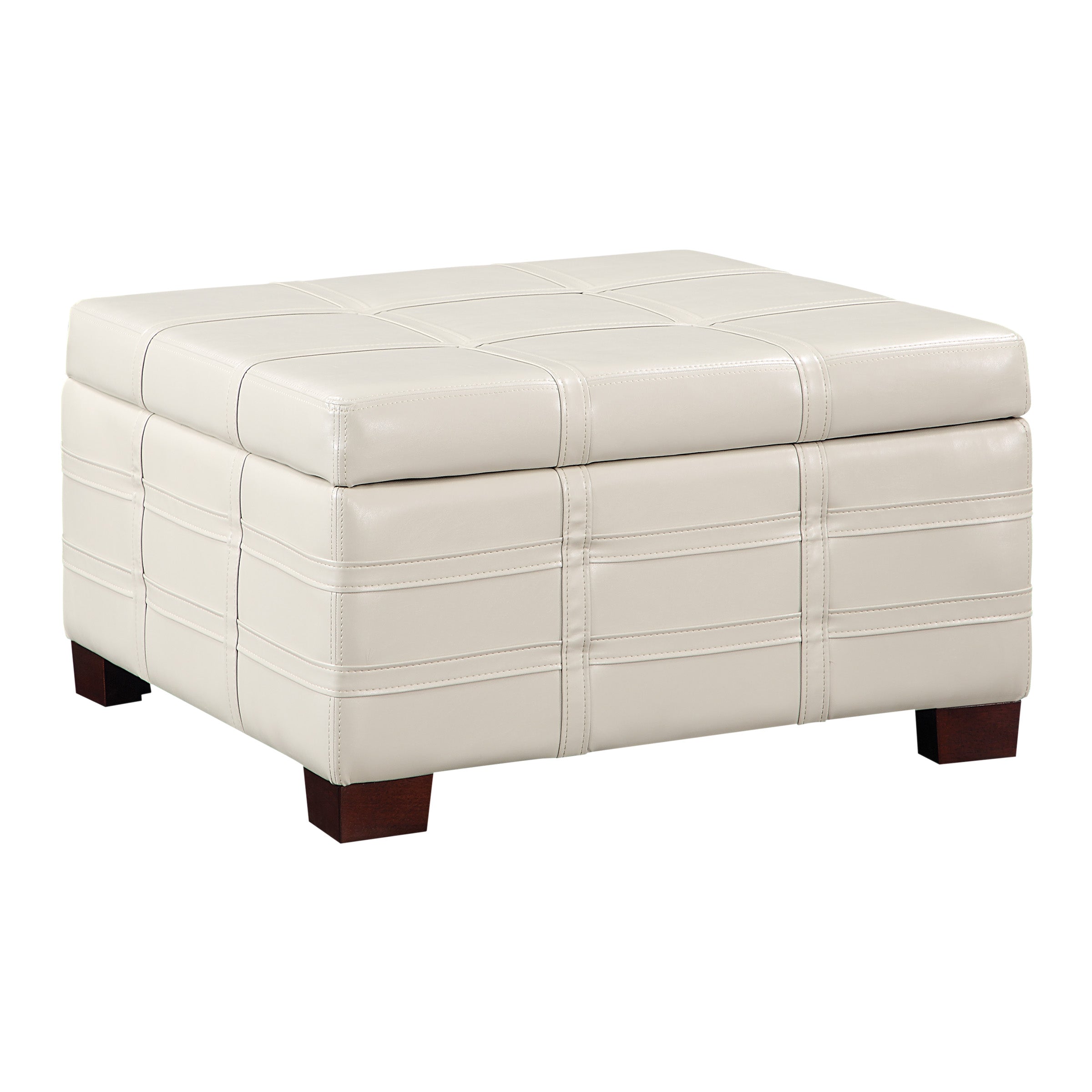 Detour Strap Ottoman - Cream