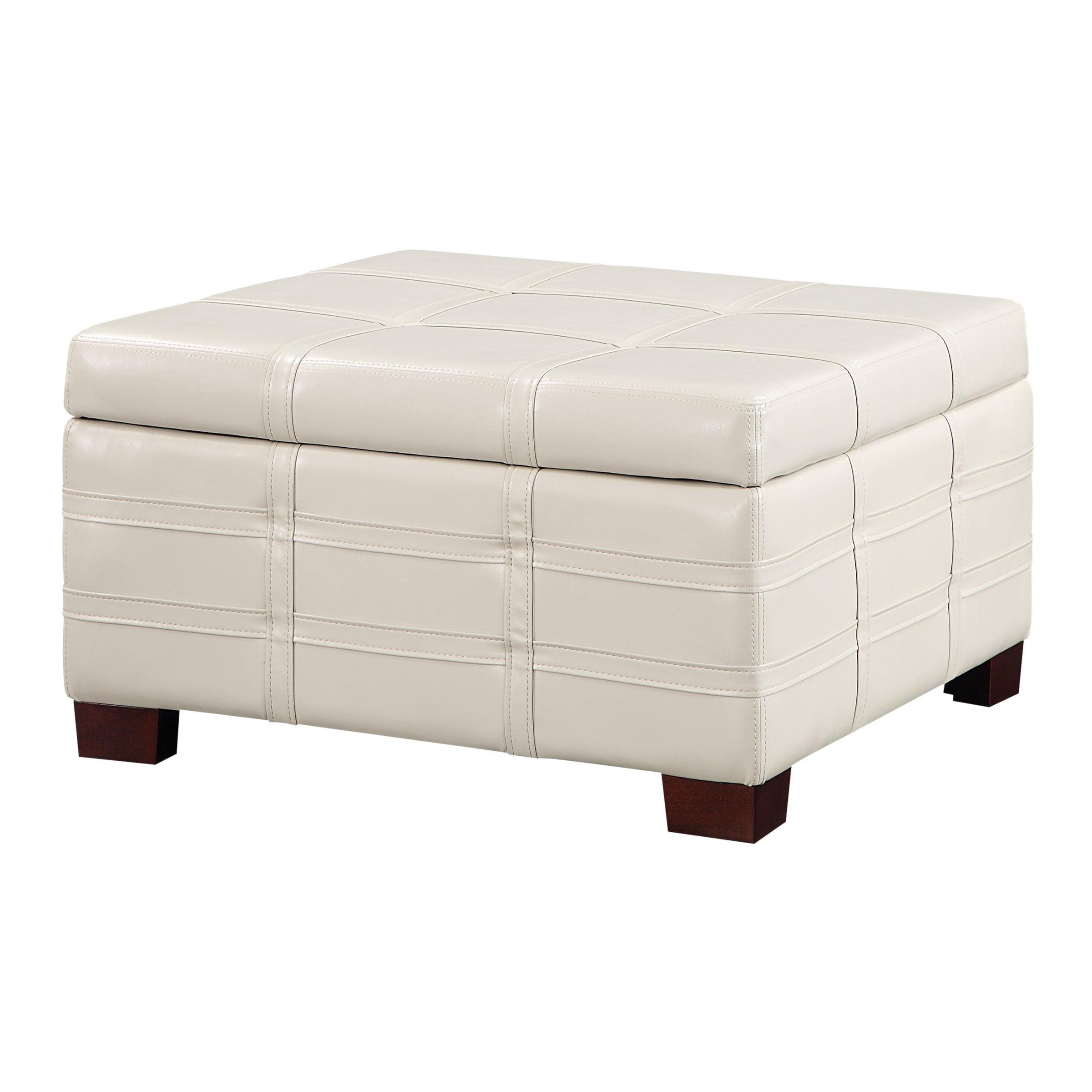 Detour Strap Ottoman - Cream
