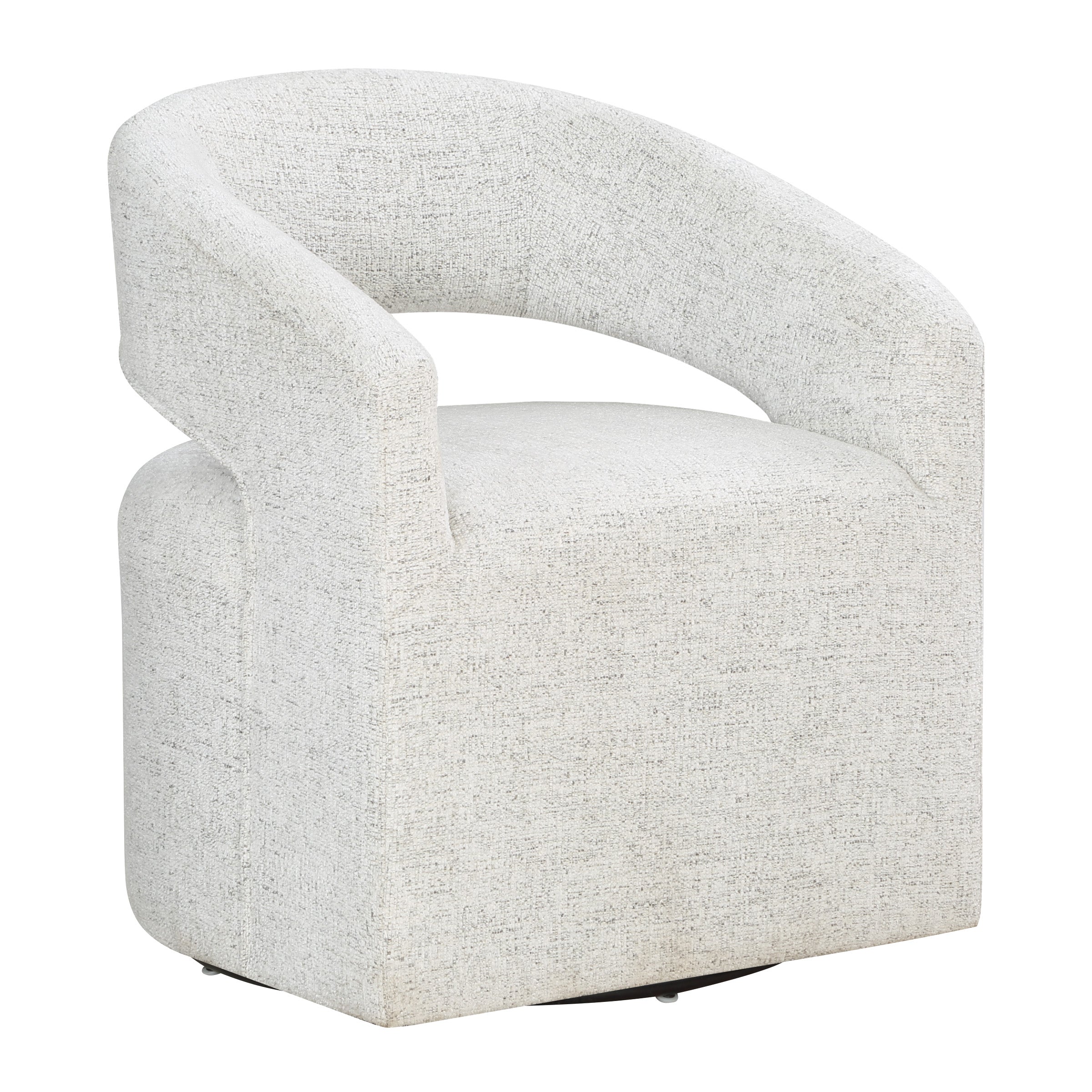 Devin Swivel Chair - White
