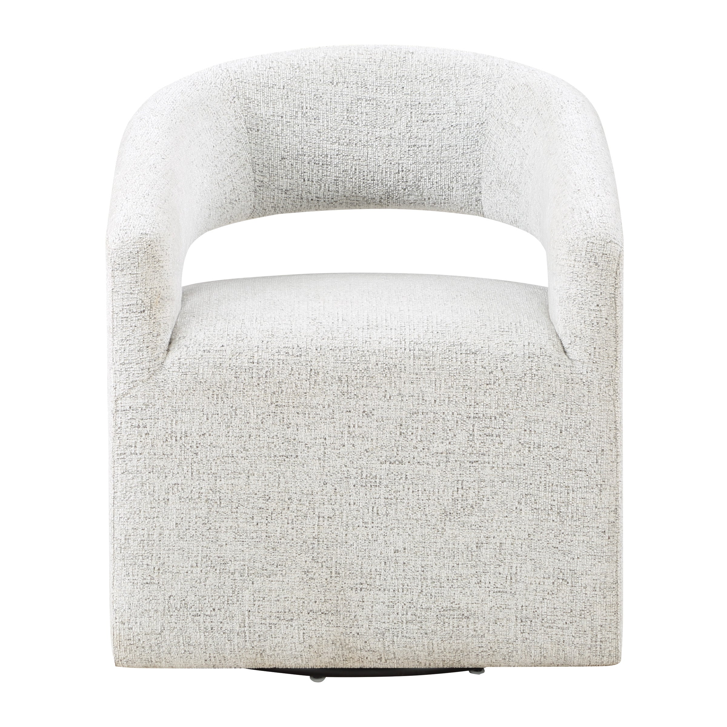 Devin Swivel Chair - White