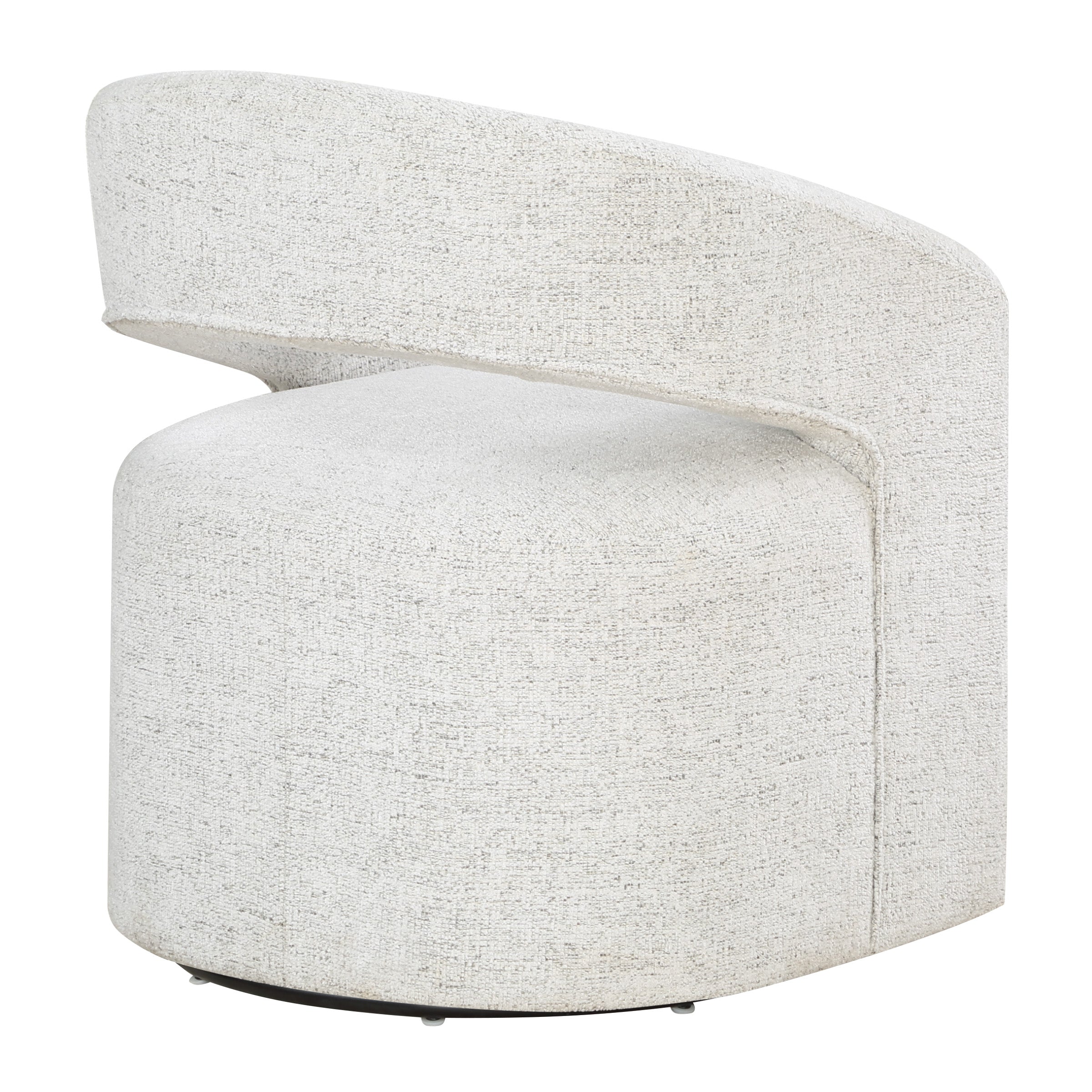 Devin Swivel Chair - White