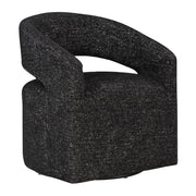 Devin Swivel Chair - Midnight