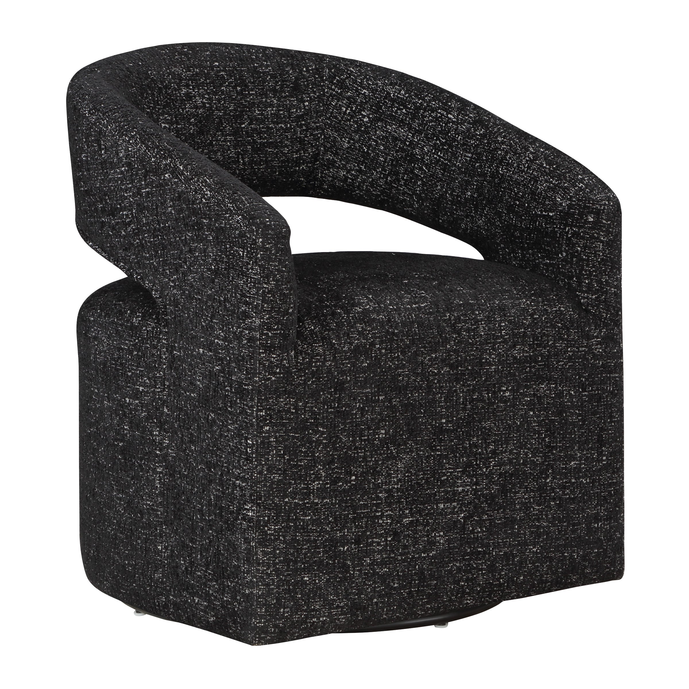 Devin Swivel Chair - Midnight
