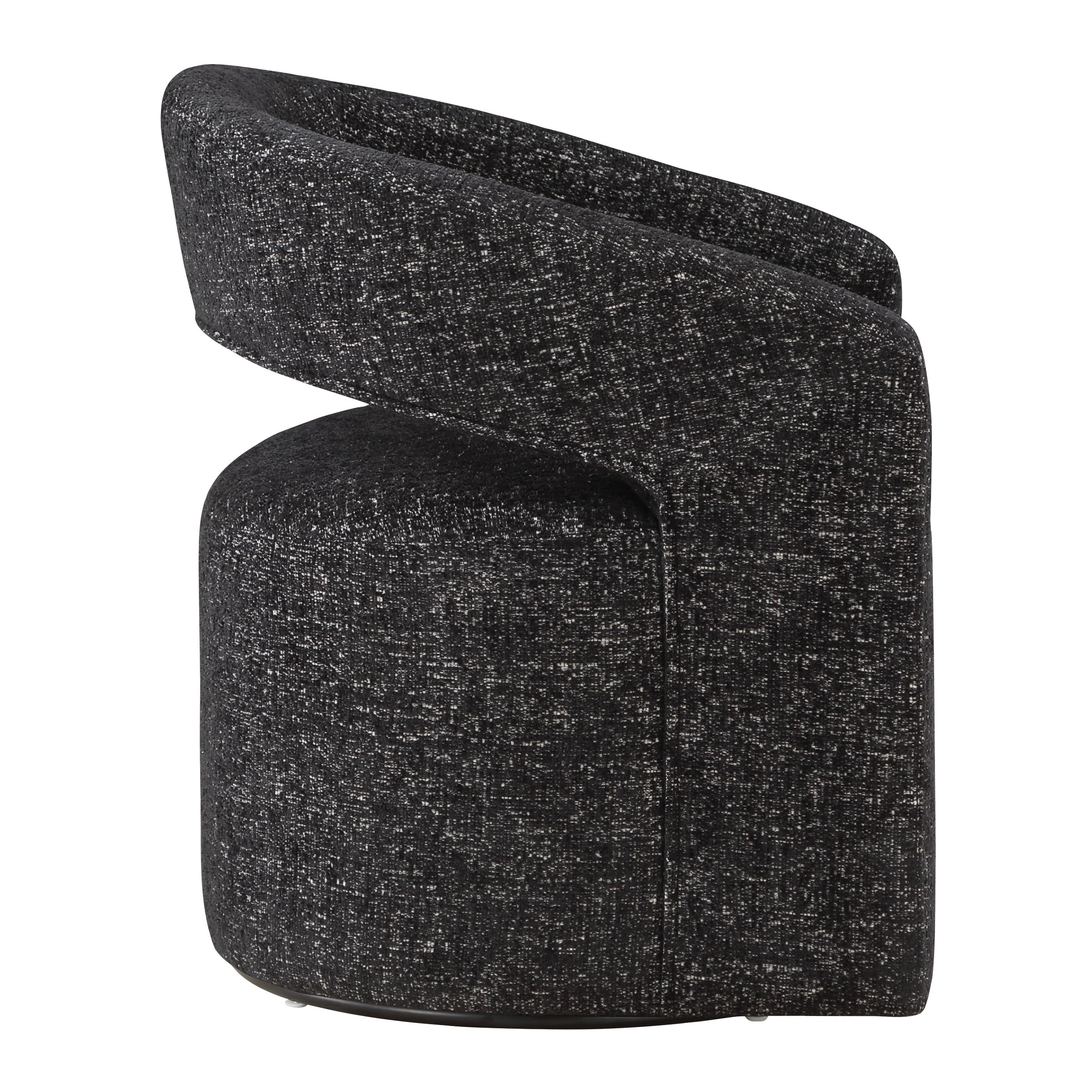 Devin Swivel Chair - Midnight