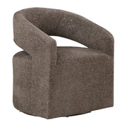 Devin Swivel Chair - Charcoal