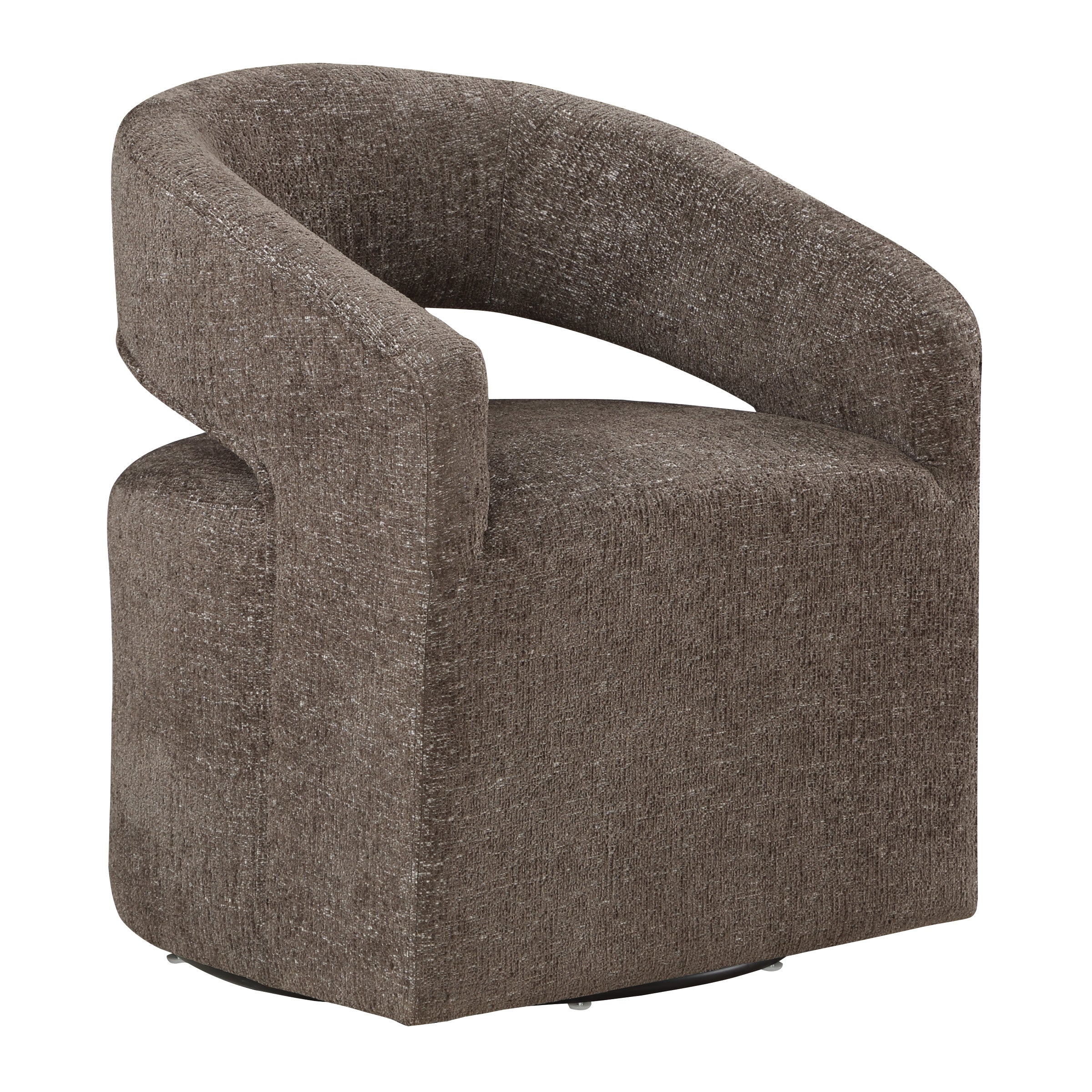 Devin Swivel Chair - Charcoal