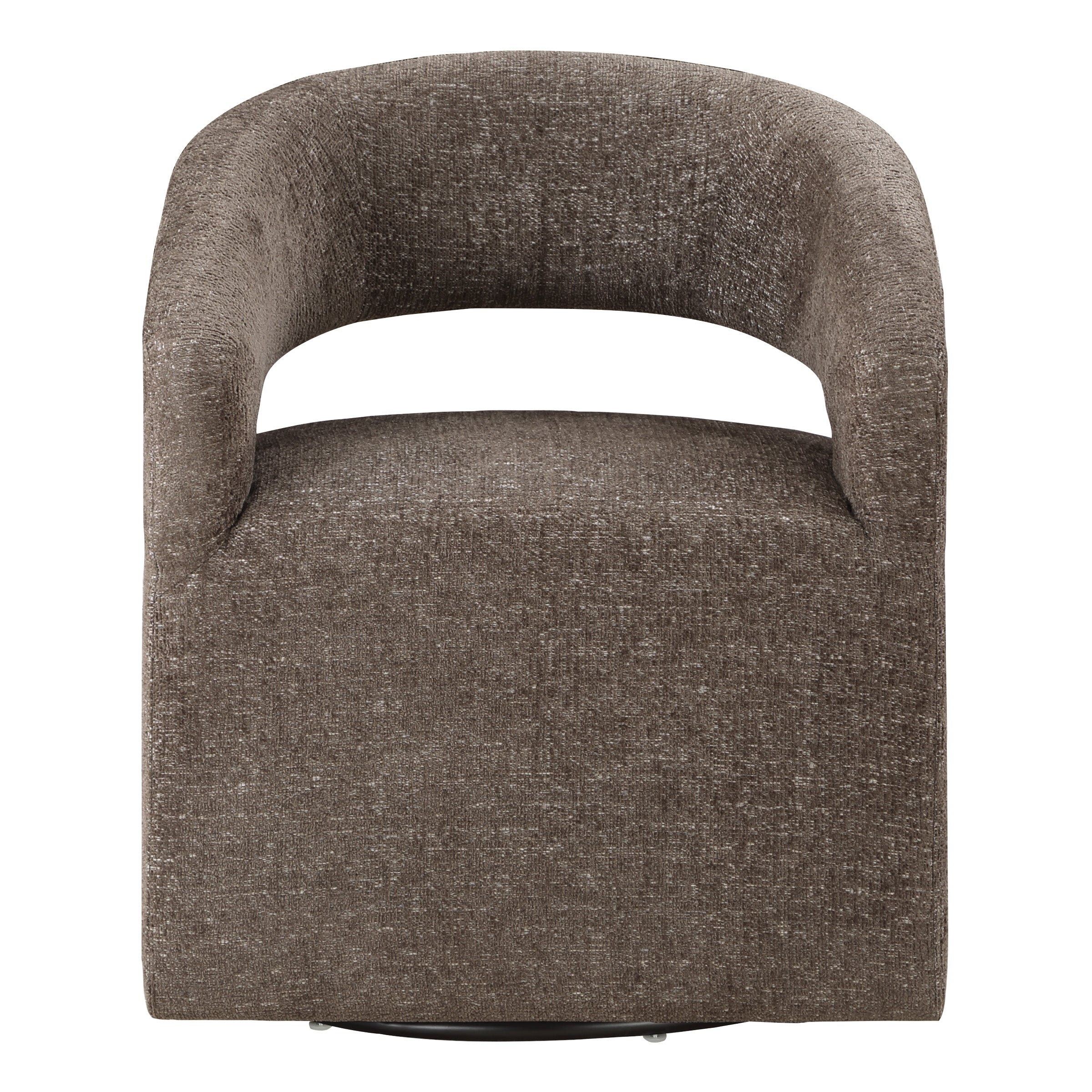 Devin Swivel Chair - Charcoal