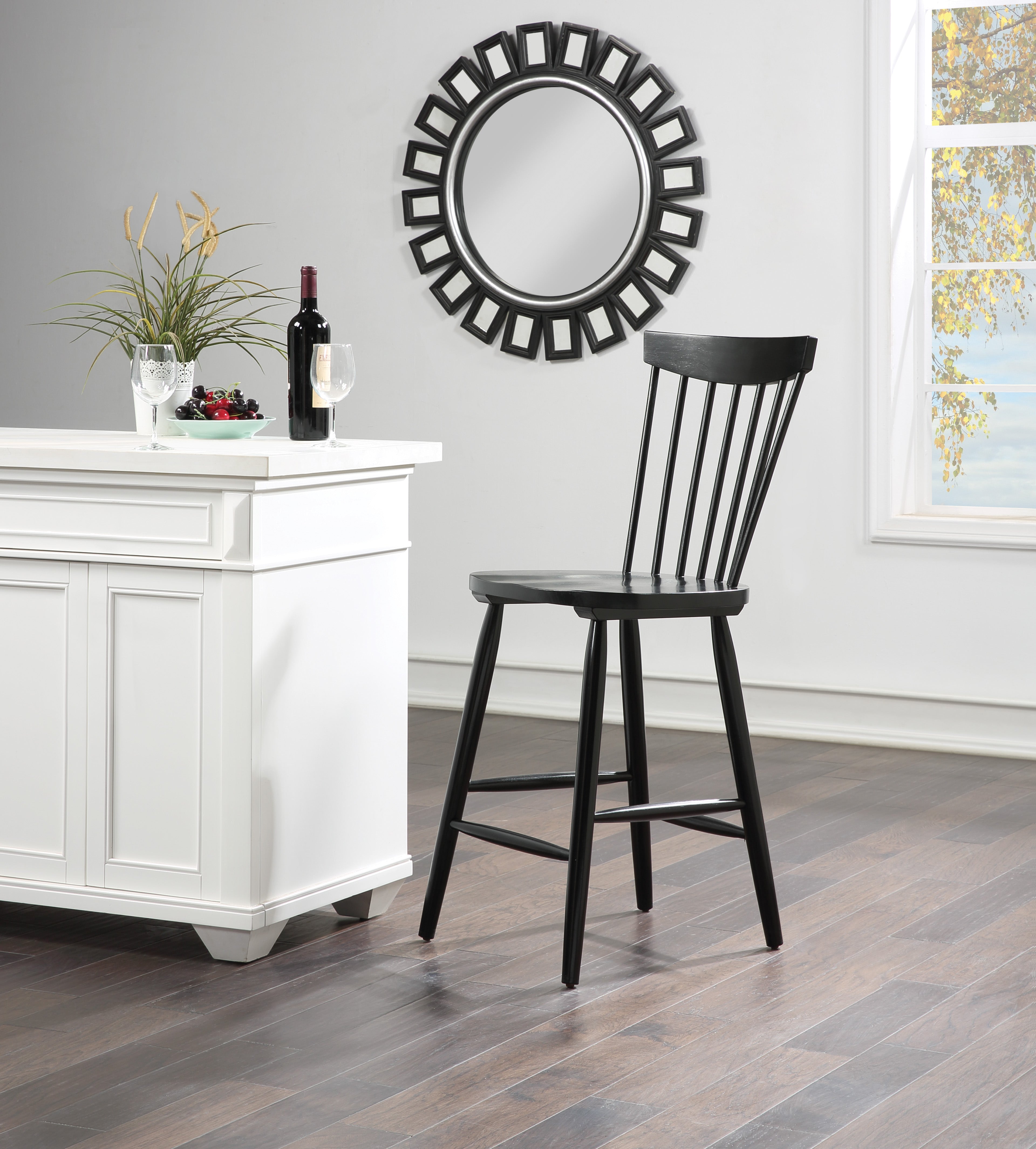 Eagle Ridge Counter Stool - Black