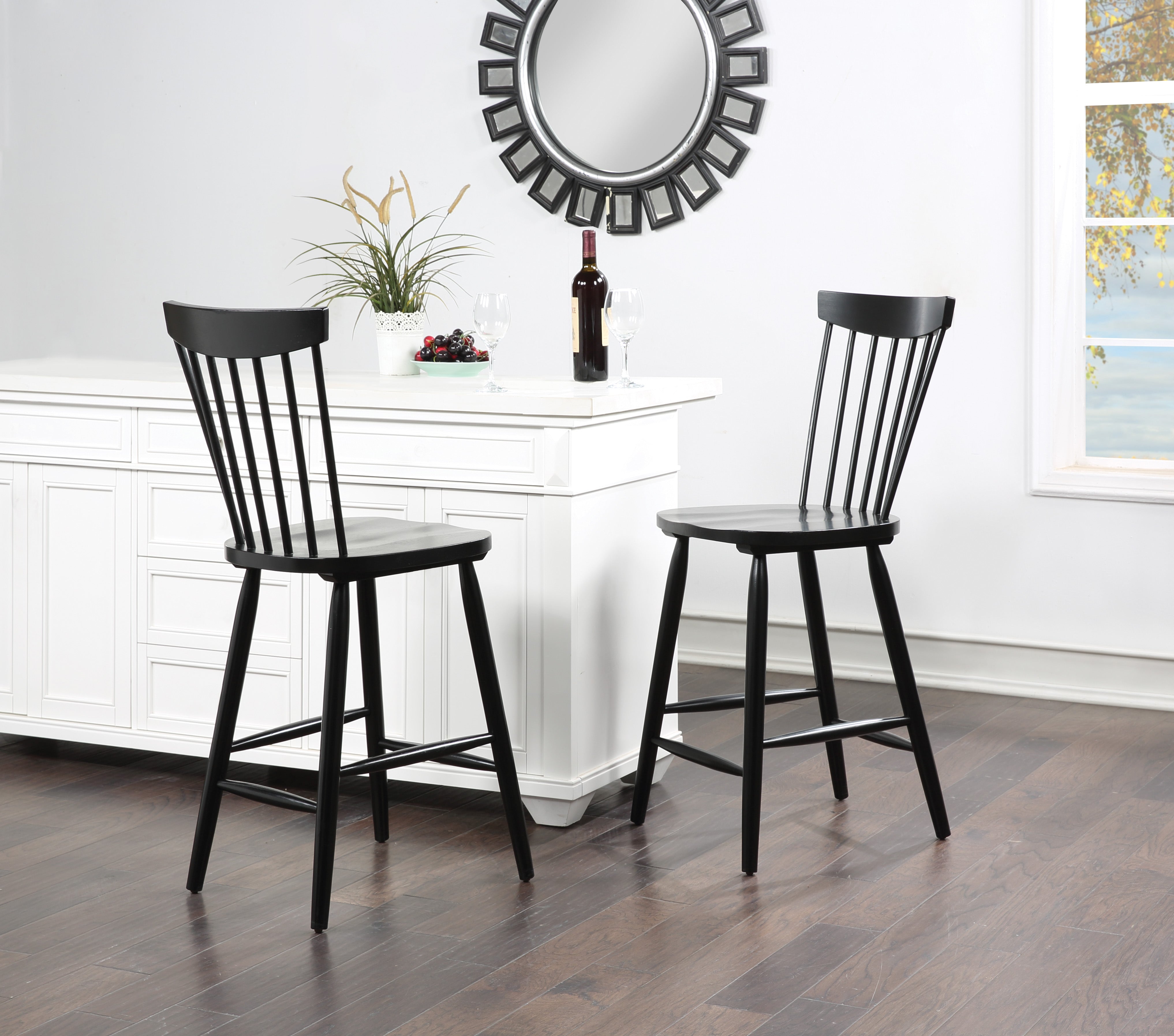 Eagle Ridge Counter Stool - Black