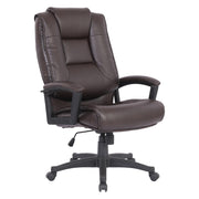 High Back Bonded Lthr Chair - Espresso
