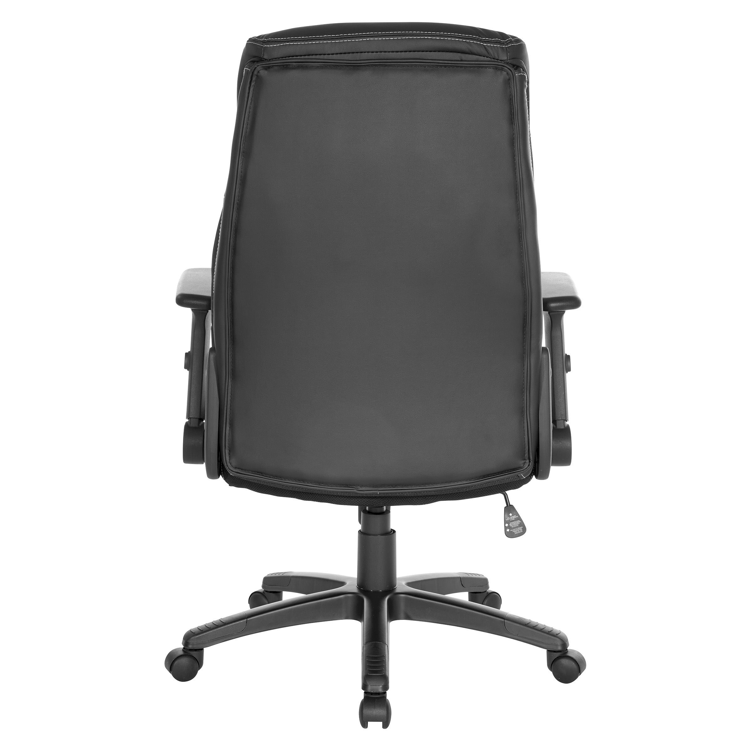 Exec Bonded Lthr Office Chair - Black
