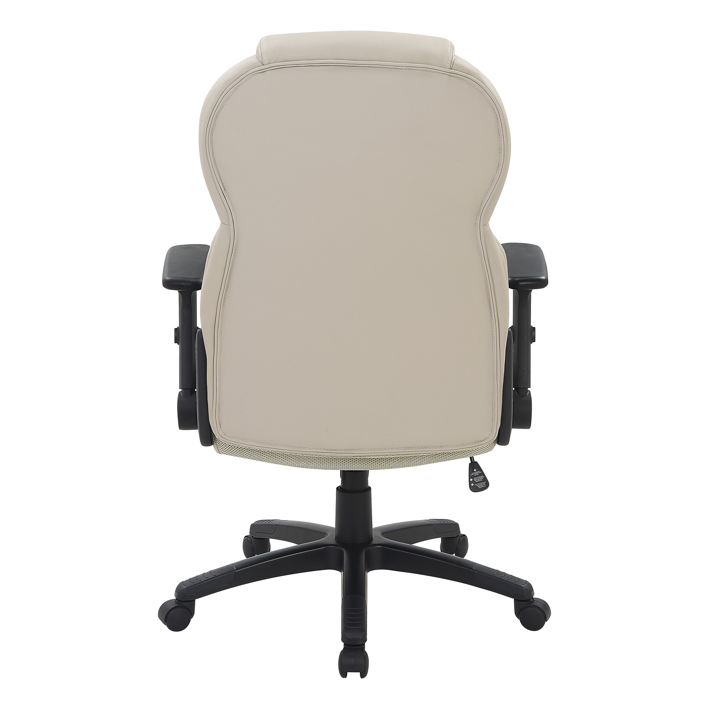 Exec Bonded Lthr Office Chair - Taupe