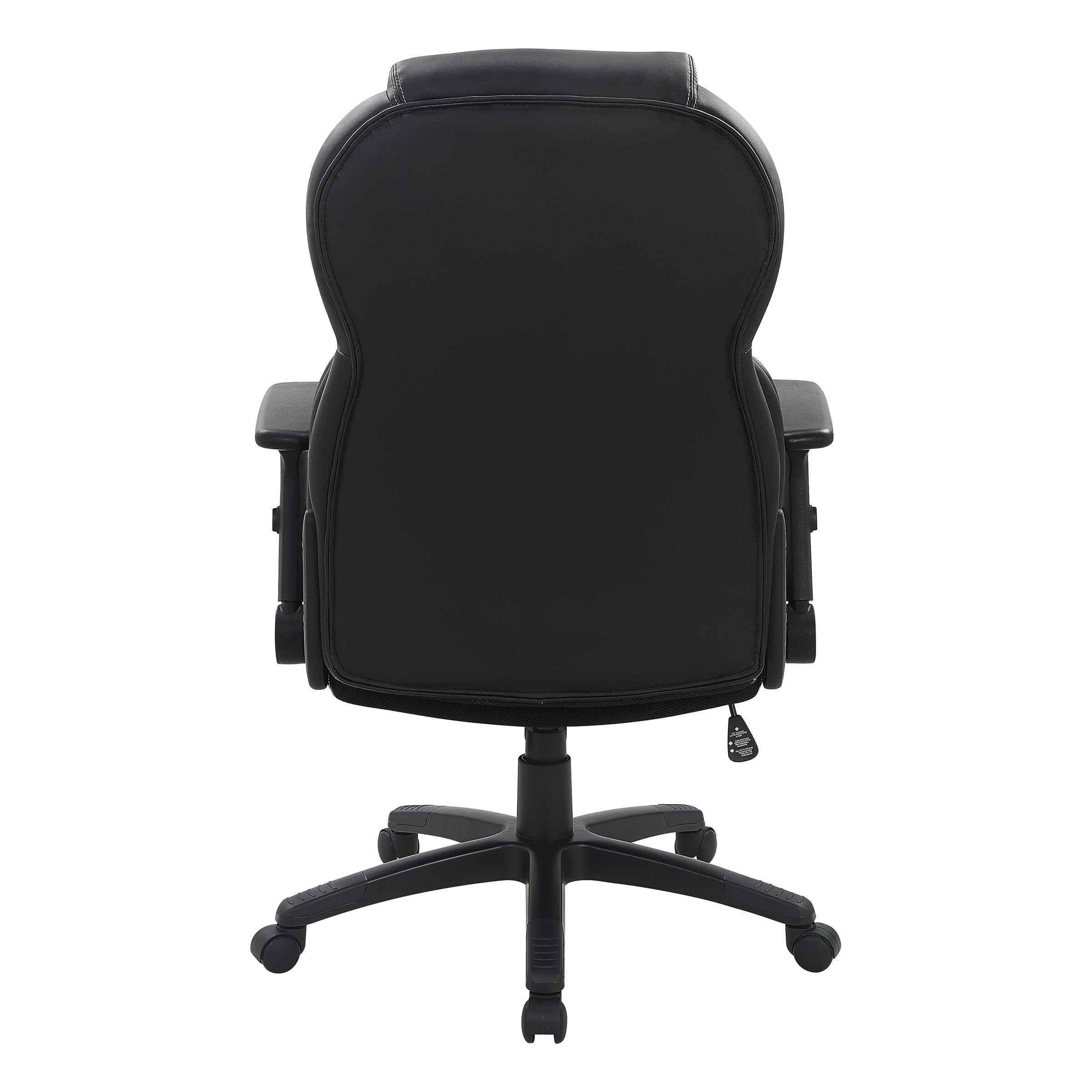 Exec Bonded Lthr Office Chair - Black