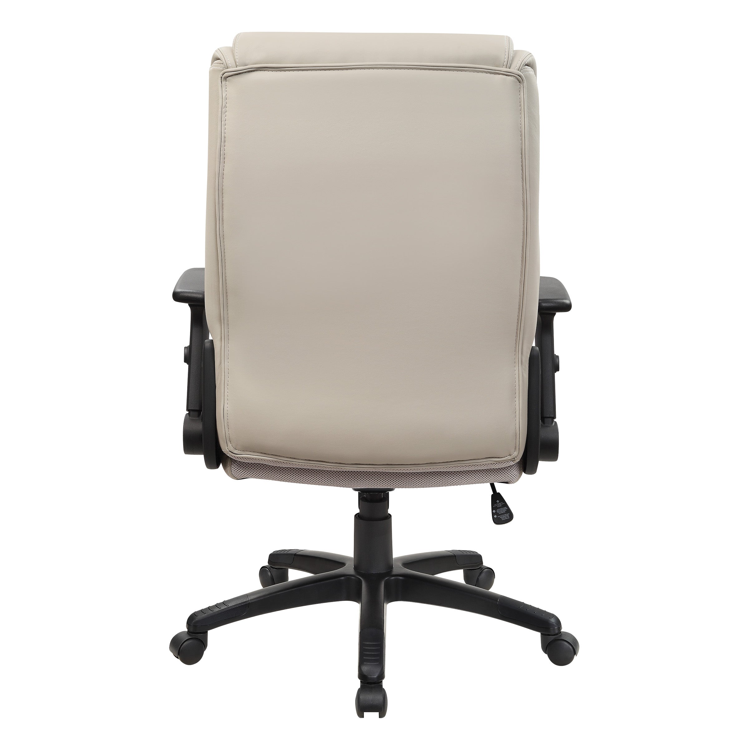 Exec Bonded Lthr Office Chair - Taupe