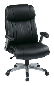 Executive Bonded Leather Chair - Black