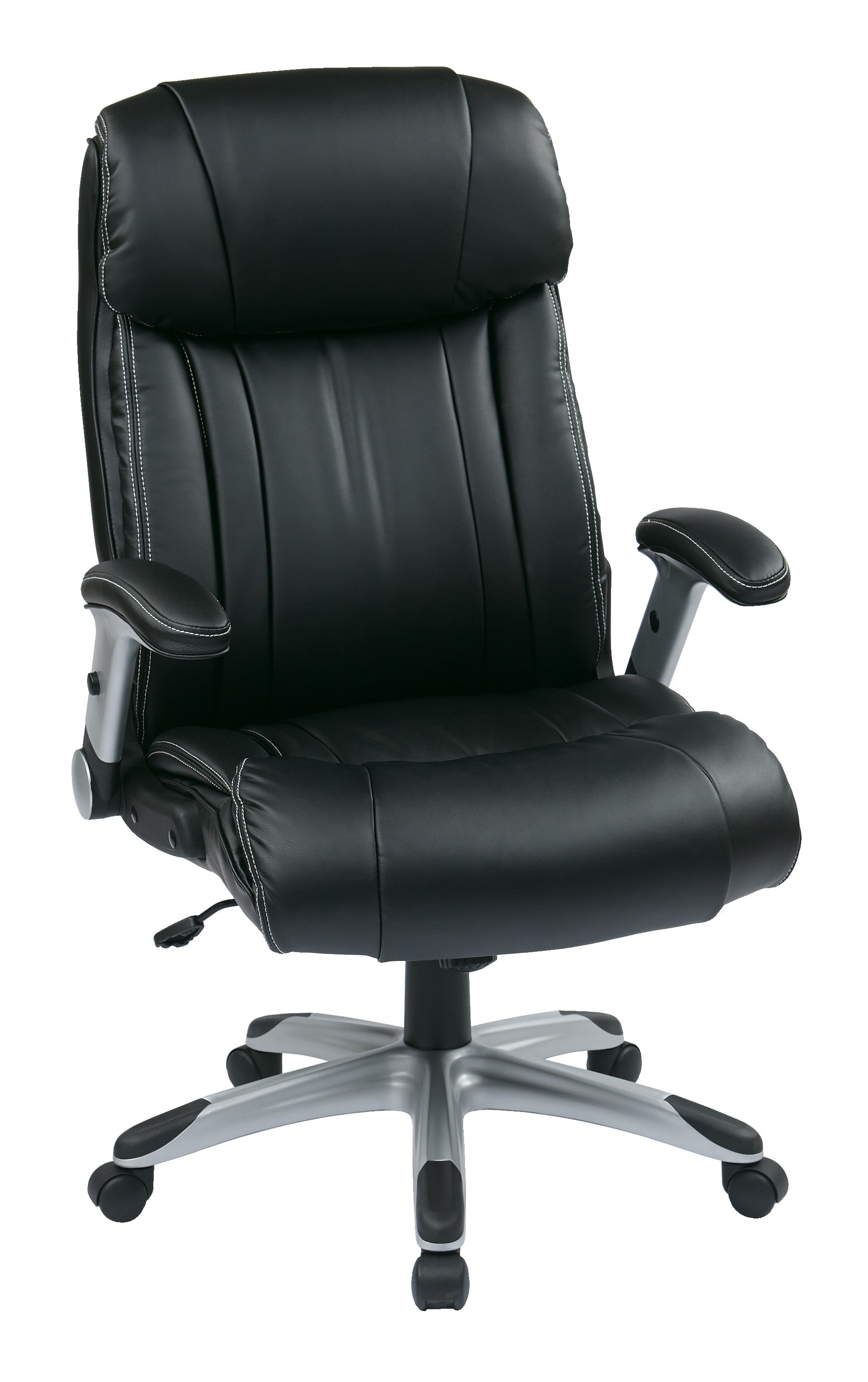 Executive Bonded Leather Chair - Black