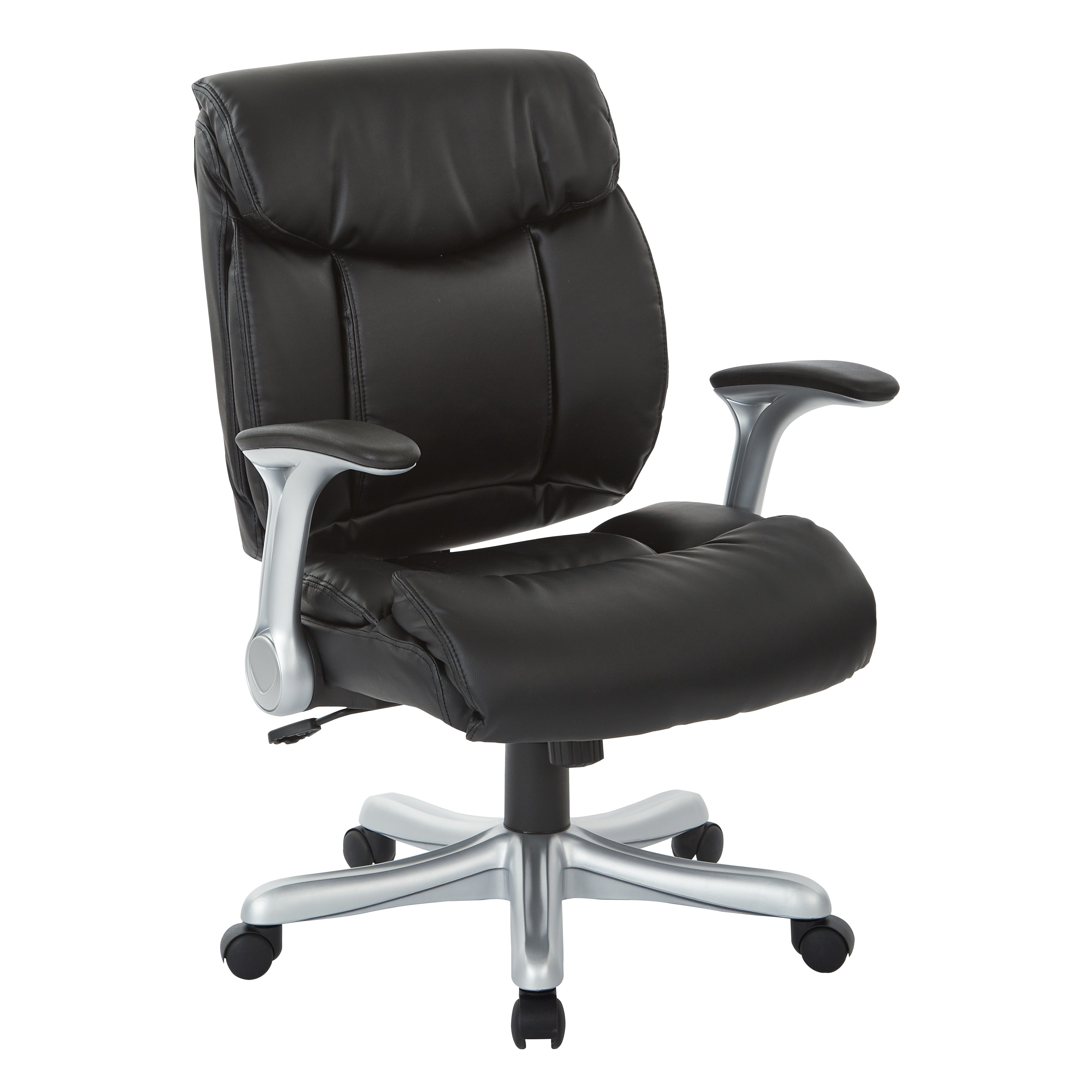 Executive Bonded Leather Chair - Black